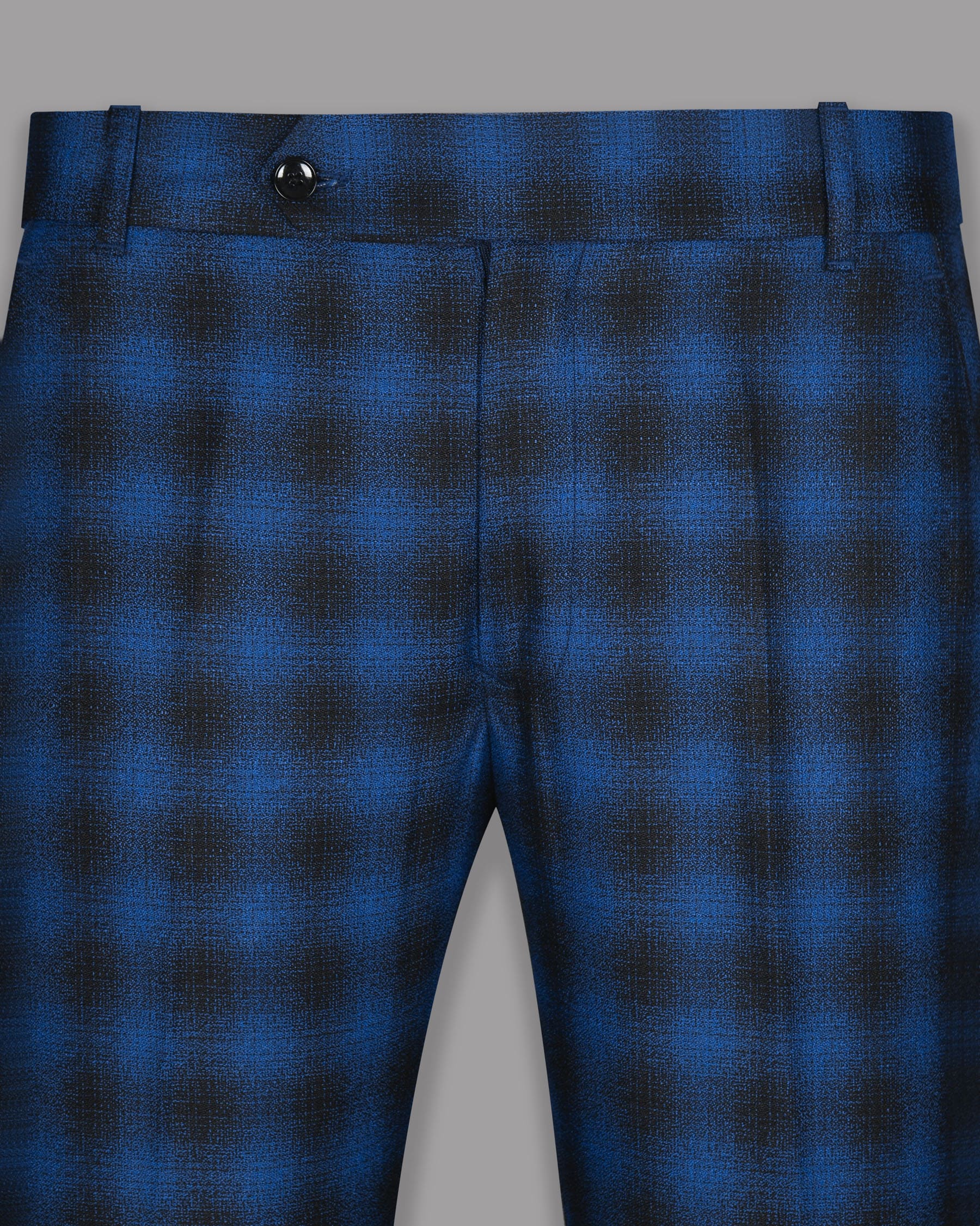 Bahama Blue Checked Formal Pant T979-34, T979-36, T979-38, T979-44, T979-28, T979-30, T979-32, T979-42, T979-40