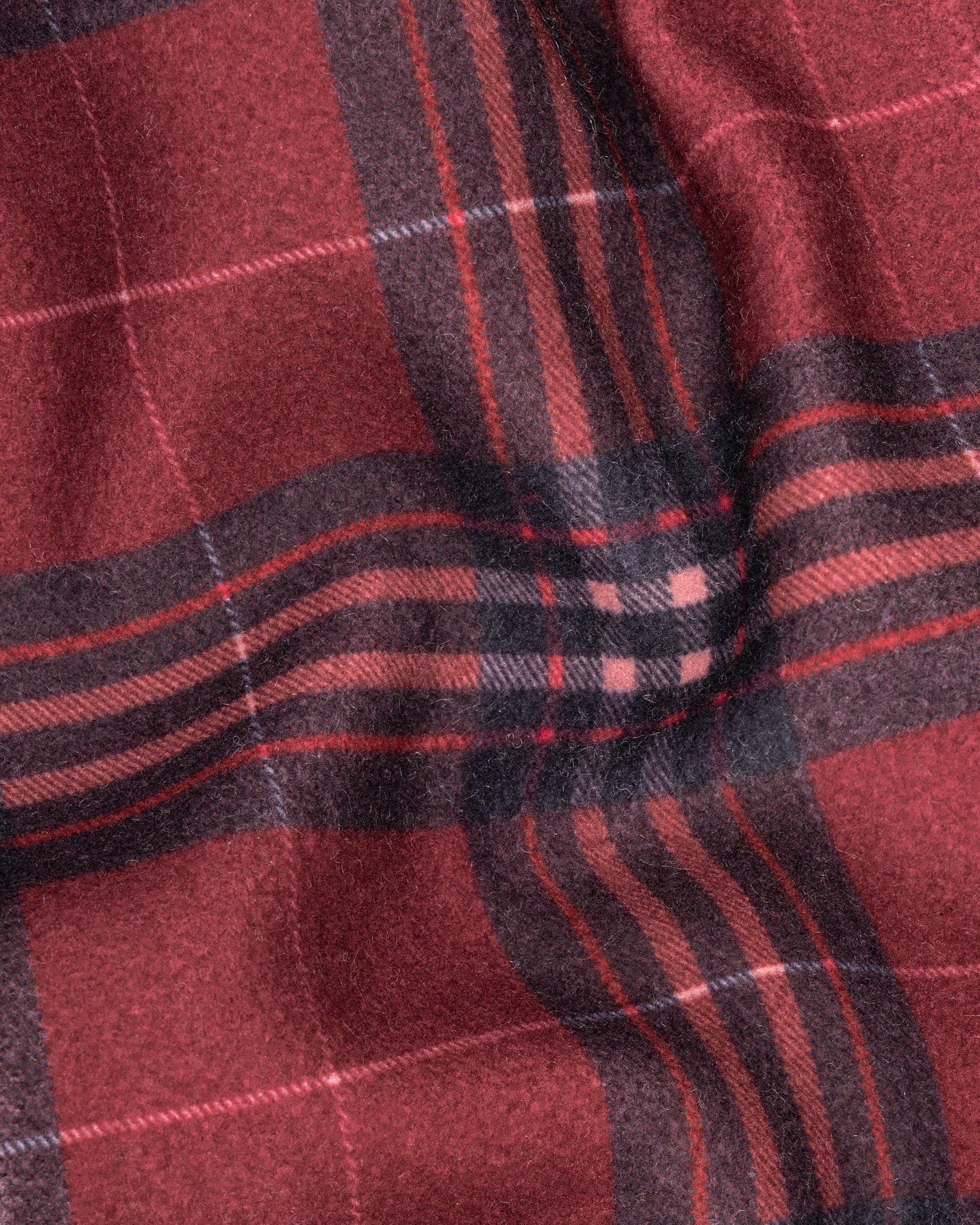 Shiraz Red Plaid Trench Coat TCB1789-SB-36, TCB1789-SB-38, TCB1789-SB-40, TCB1789-SB-42, TCB1789-SB-44, TCB1789-SB-46, TCB1789-SB-48, TCB1789-SB-50, TCB1789-SB-52, TCB1789-SB-54, TCB1789-SB-56, TCB1789-SB-58, TCB1789-SB-60