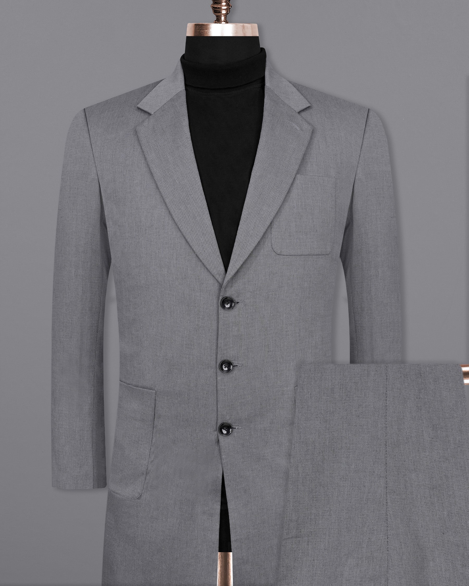 MRULIC coat for men Pants Slim Party Jacket 3-Piece Men's & Vest R Business  Wedding Suit Suit Men's Coats & Jackets Men Fleece Jackets & Coats Grey + S  - Walmart.com