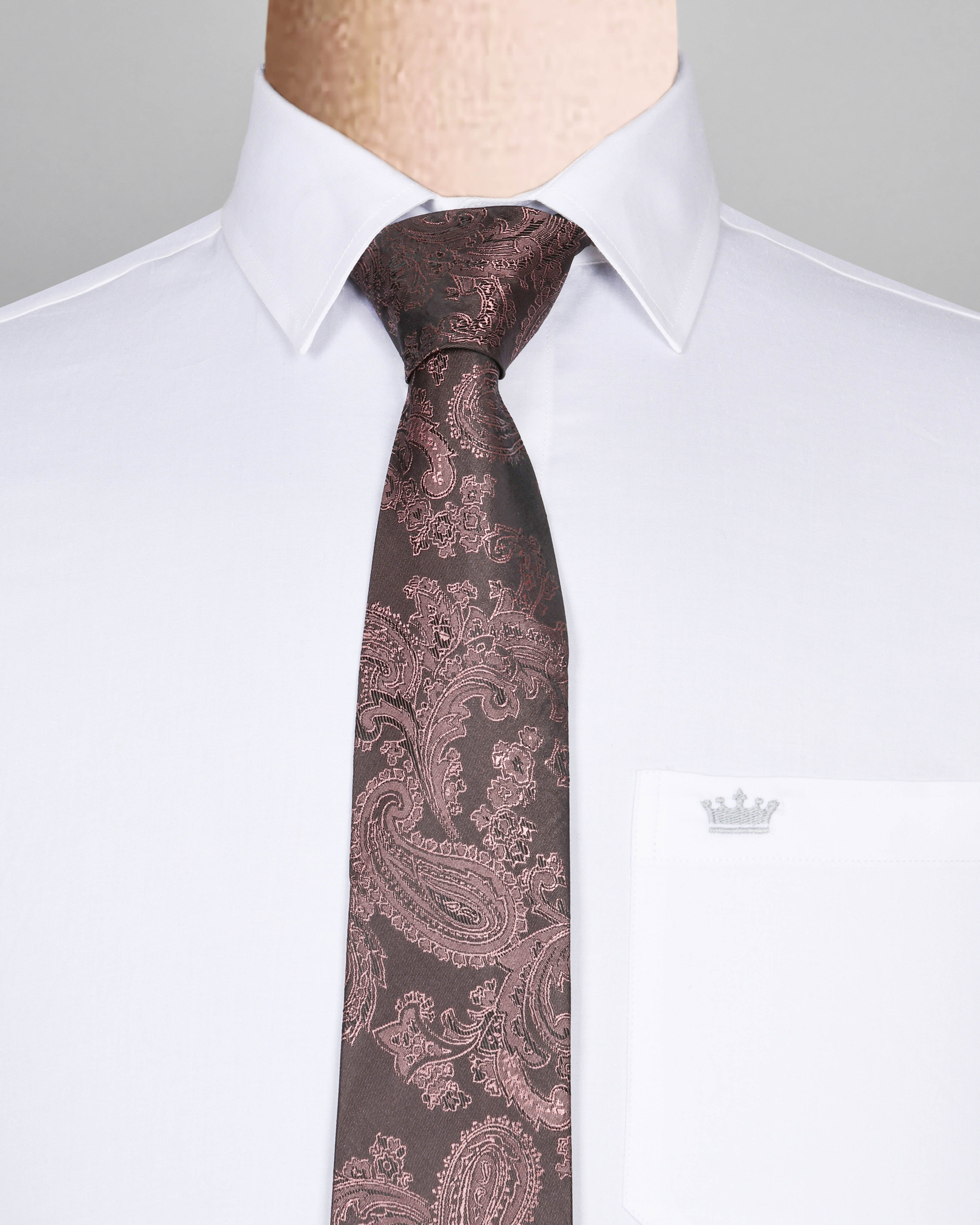 TIGHTBOOTH PAISLEY TIE TERRACOTTA