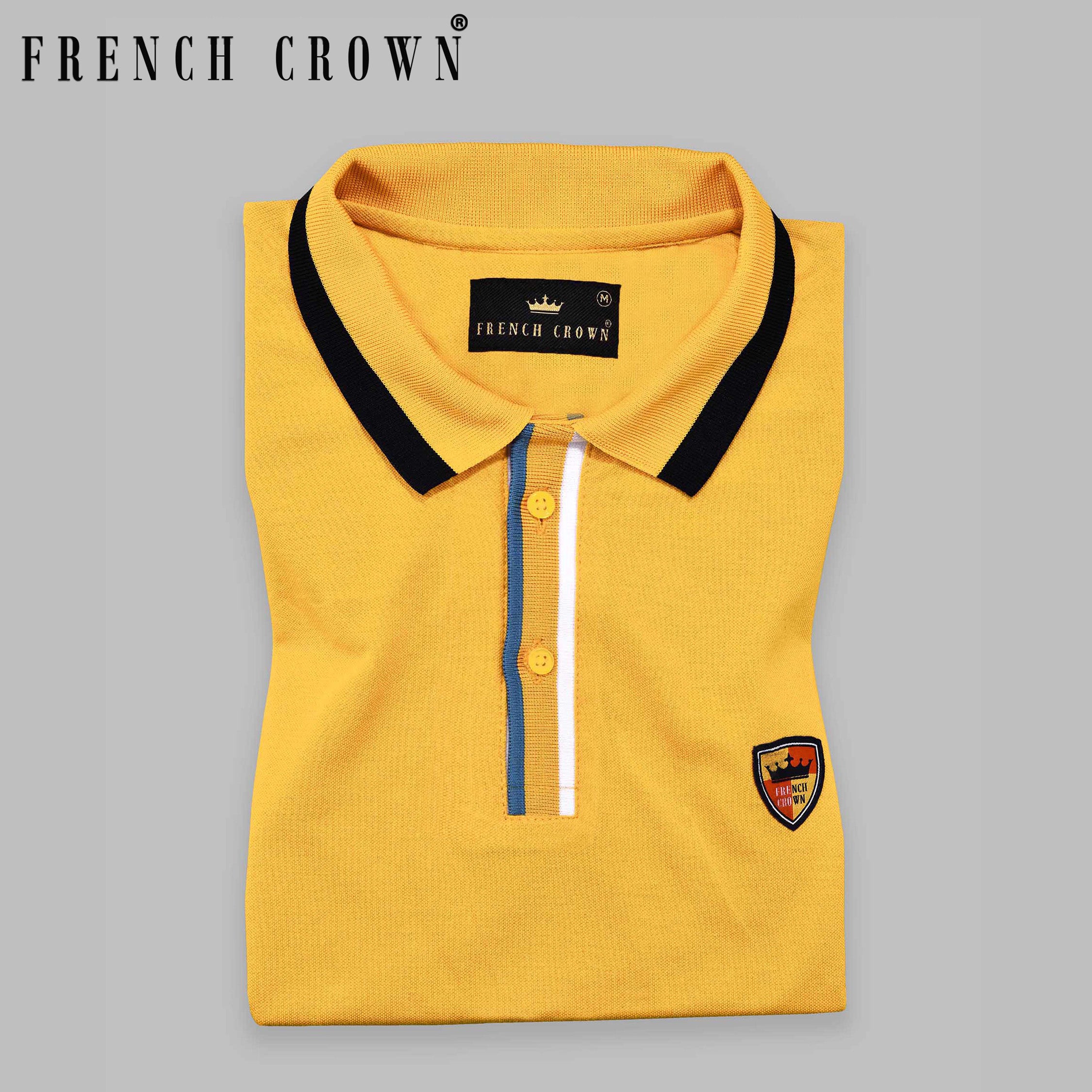 Mango Half Sleeves Super Soft Premium Cotton Polo T-Shirt For