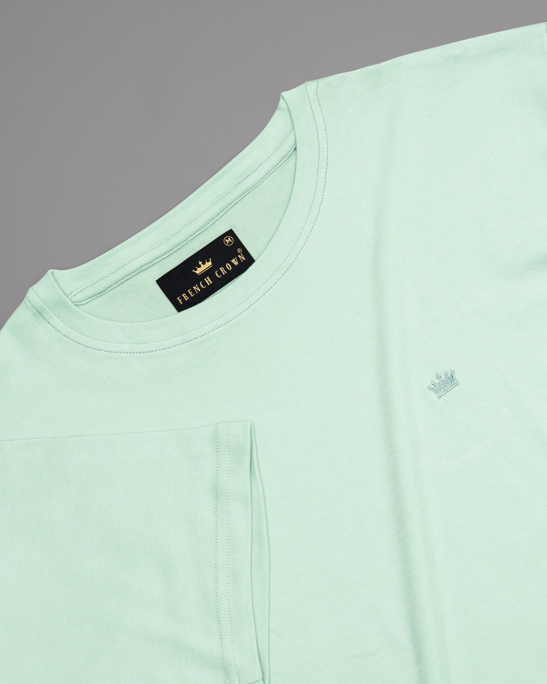 Sea Mist Green Super Soft Organic Cotton T-Shirt TS313-XL, TS313-XXL, TS313-M, TS313-L, TS313-S