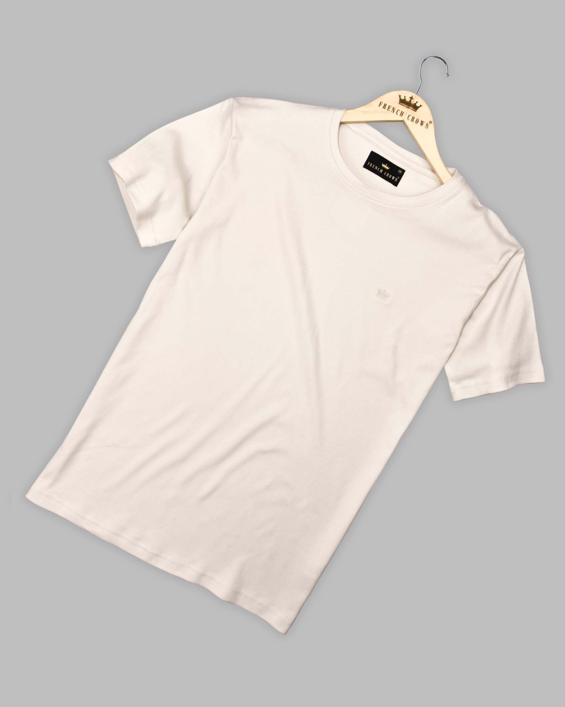 Pearl Cream Super Soft Organic Cotton T-shirts