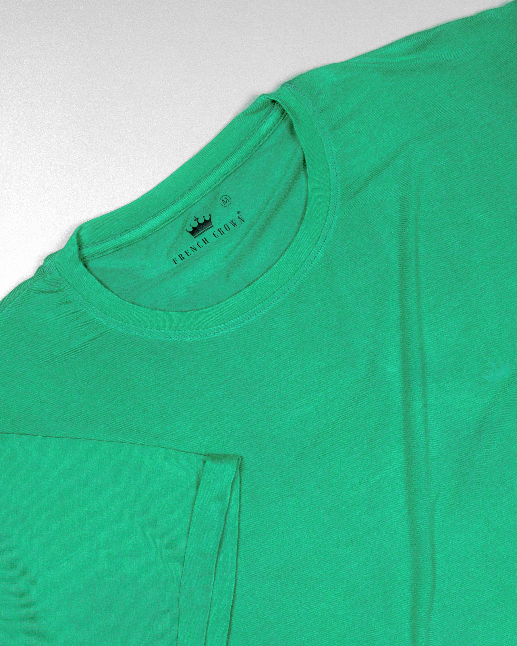 Mountain Meadow Green Premium Viscose T-shirt TS341-S, TS341-M, TS341-L, TS341-XL, TS341-XXL