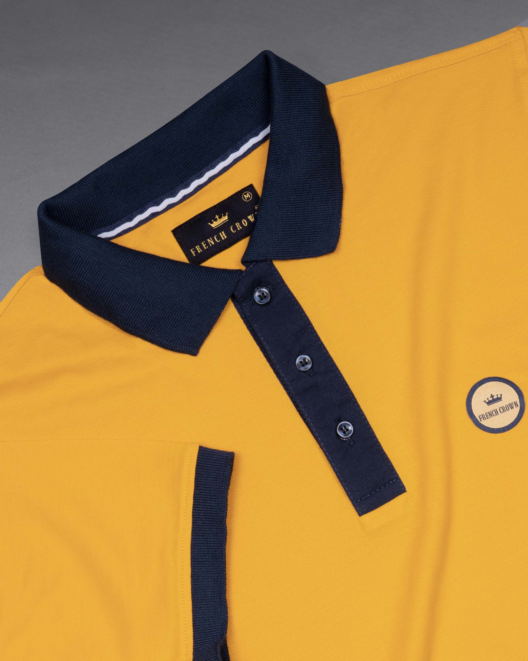 Hokey Pokey yellow Super Soft Premium Cotton Pique Polo TS436-S, TS436-M, TS436-L, TS436-XL, TS436-XXL, TS436-3XL, TS436-4XL