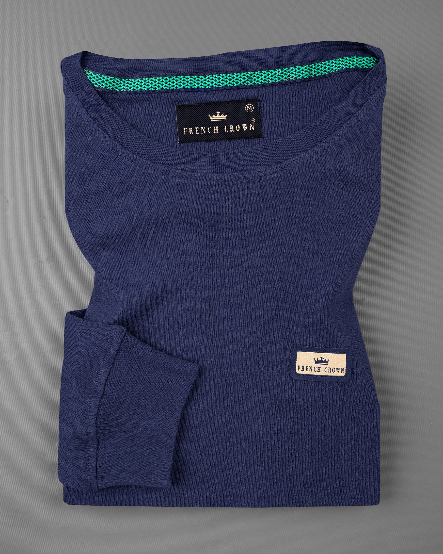Martinique Blue Full Sleeve Premium Cotton Jersey Sweatshirt TS469-S, TS469-M, TS469-L, TS469-XL, TS469-XXL