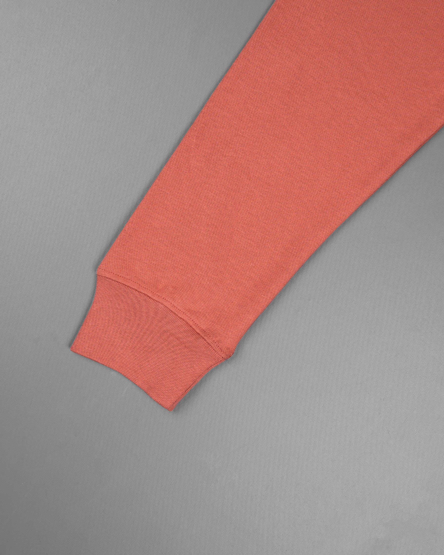 Terra Cotta Full Sleeve Premium Cotton Jersey Sweatshirt TS479-S, TS479-M, TS479-L, TS479-XL, TS479-XXL