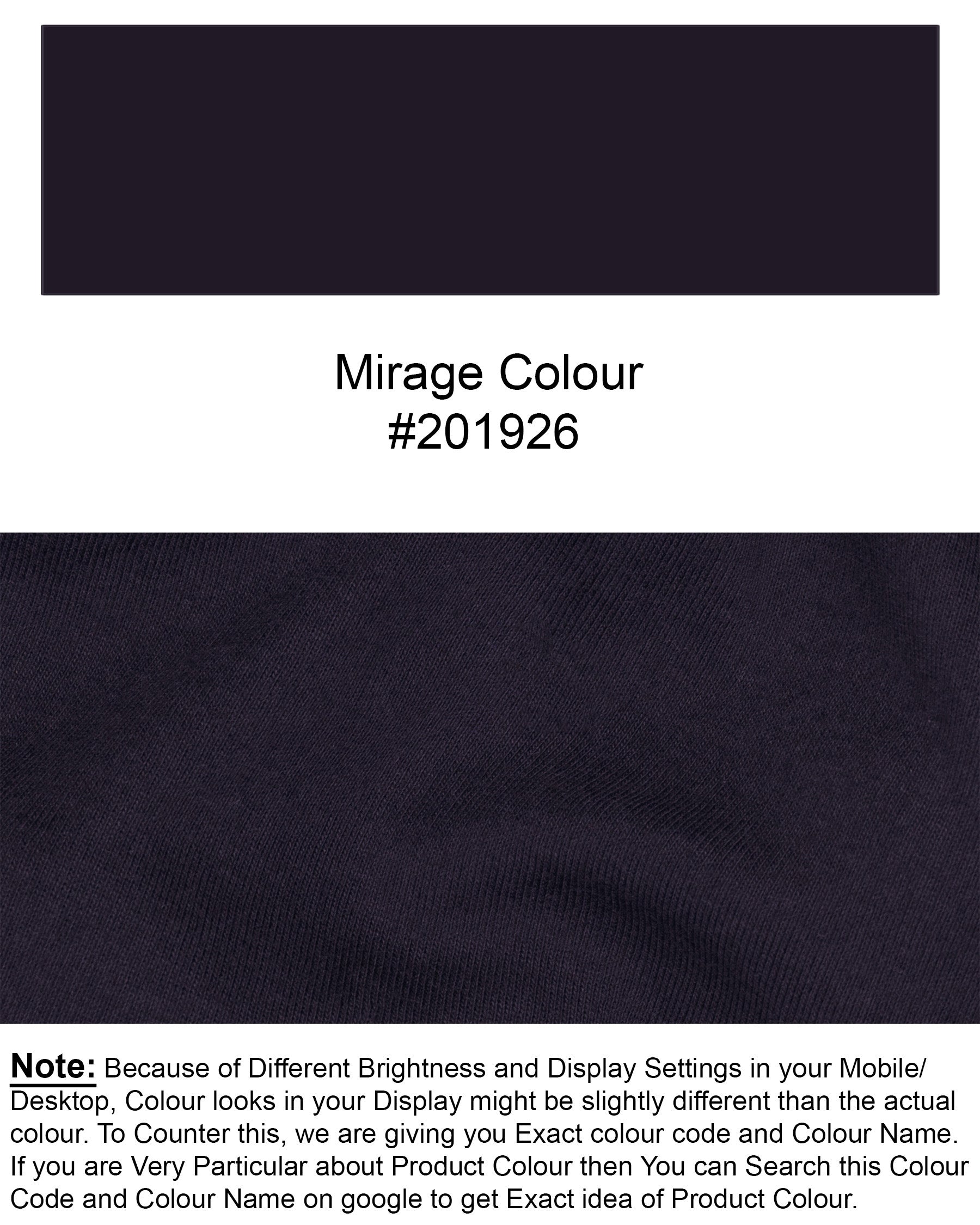 Mirage Blue Full Sleeve Premium Cotton Jersey Sweatshirt TS488-S, TS488-M, TS488-L, TS488-XL, TS488-XXL