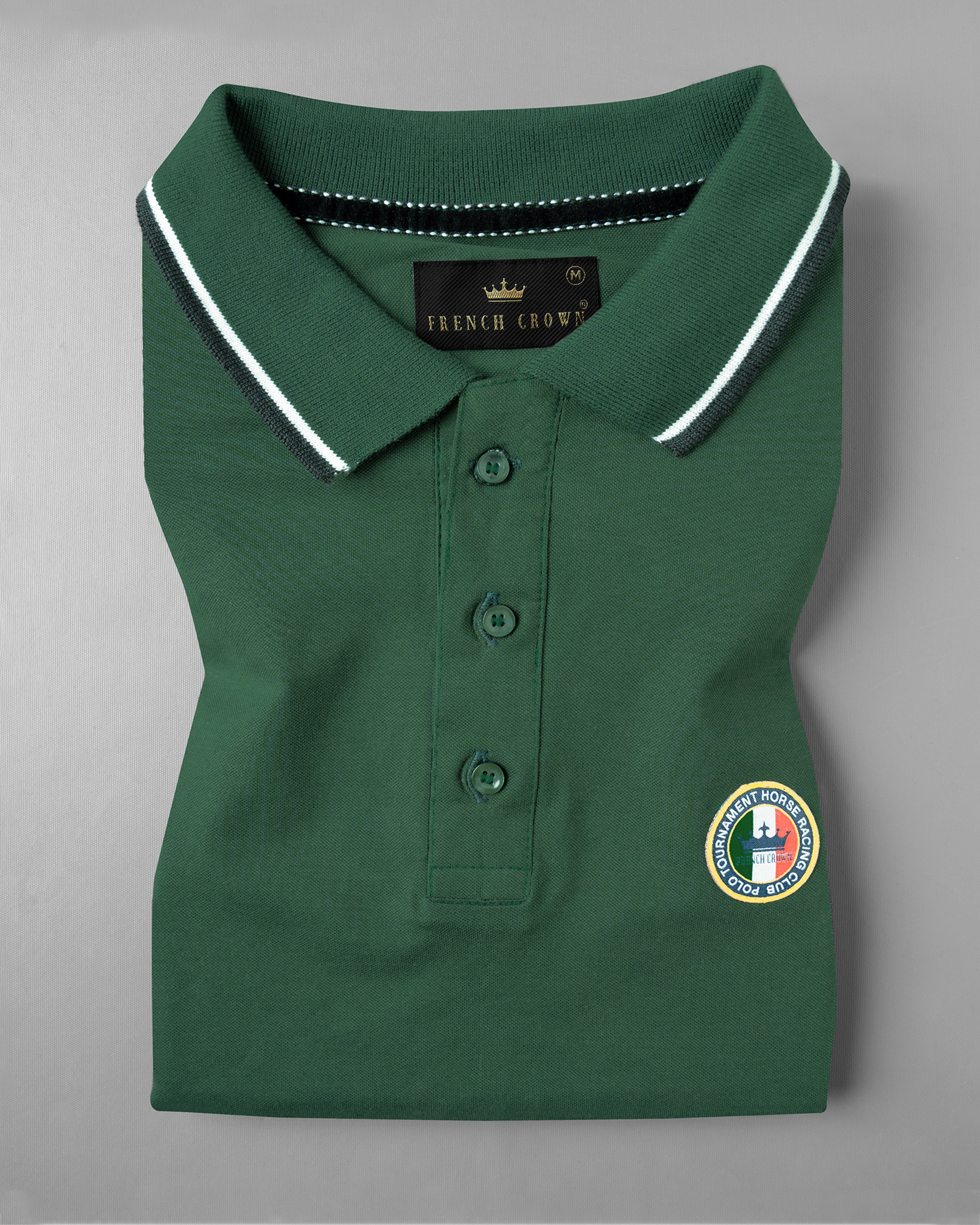 Everglade Green Super Soft Organic Mercerised Pique Polo