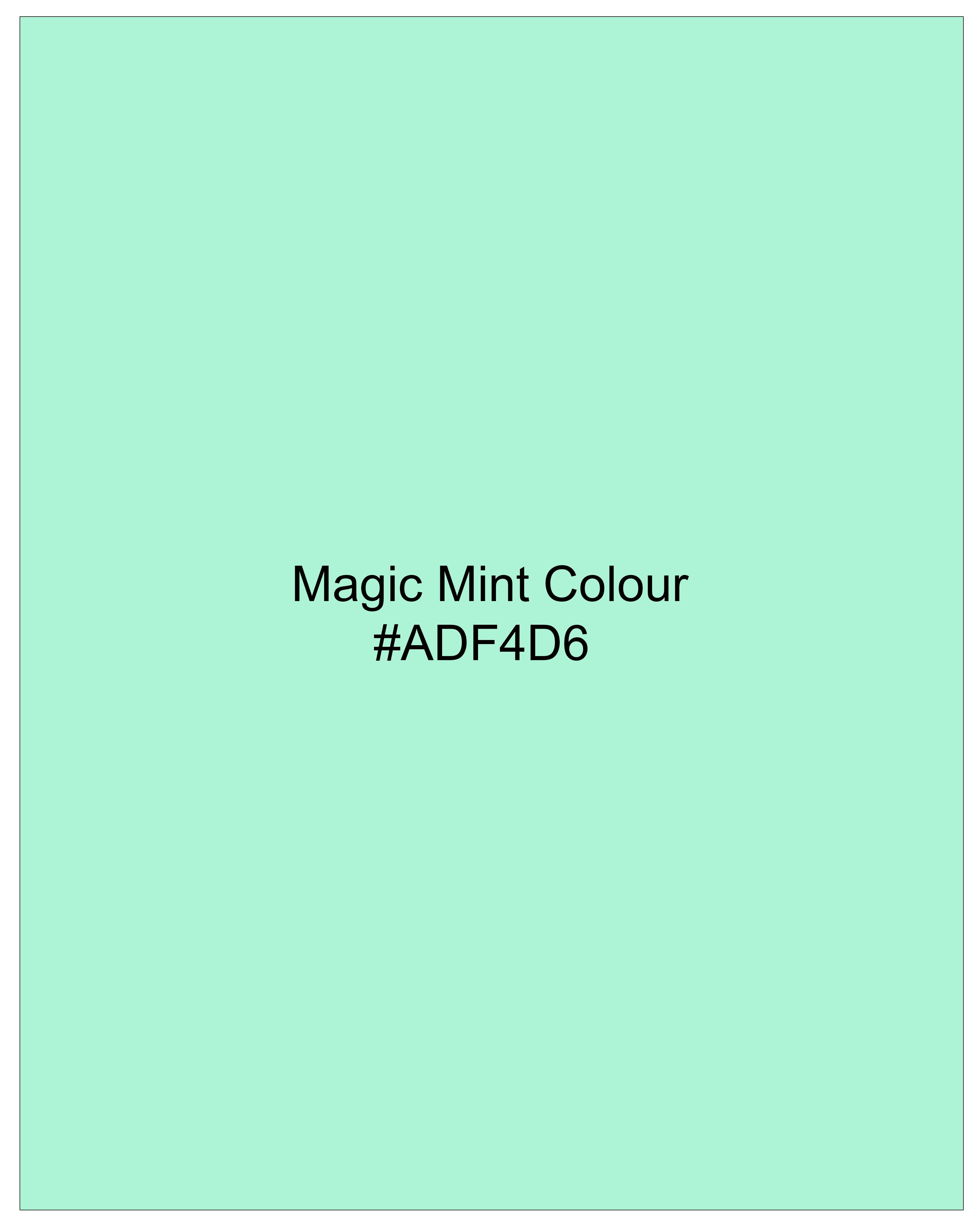 Magin Mint Green Super Soft Organic Mercerised Pique Polo