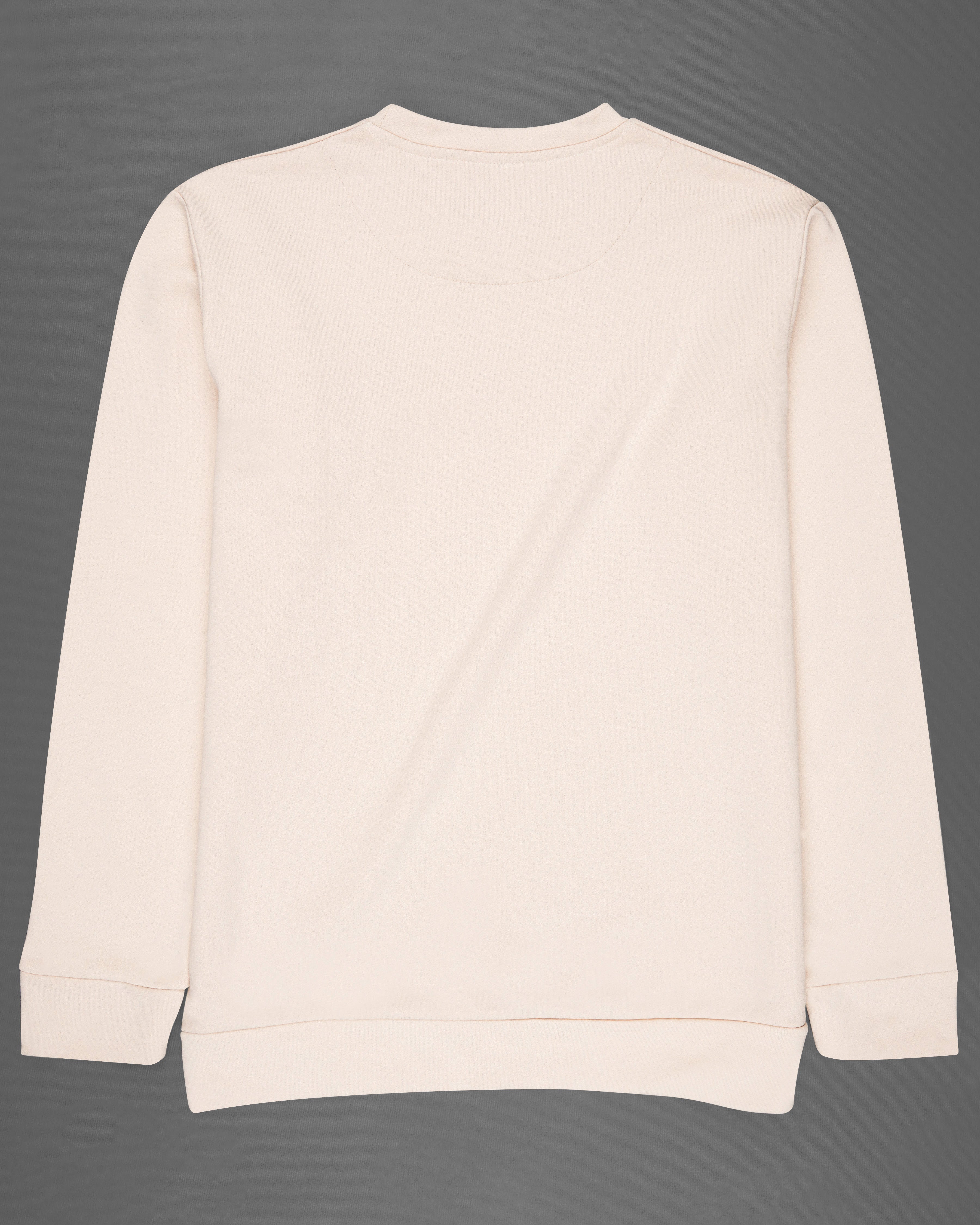 Bizarre Cream Premium Cotton Sweatshirt with Shorts Combo TS621-SR183-S, TS621-SR183-M, TS621-SR183-L, TS621-SR183-XL, TS621-SR183-XXL
