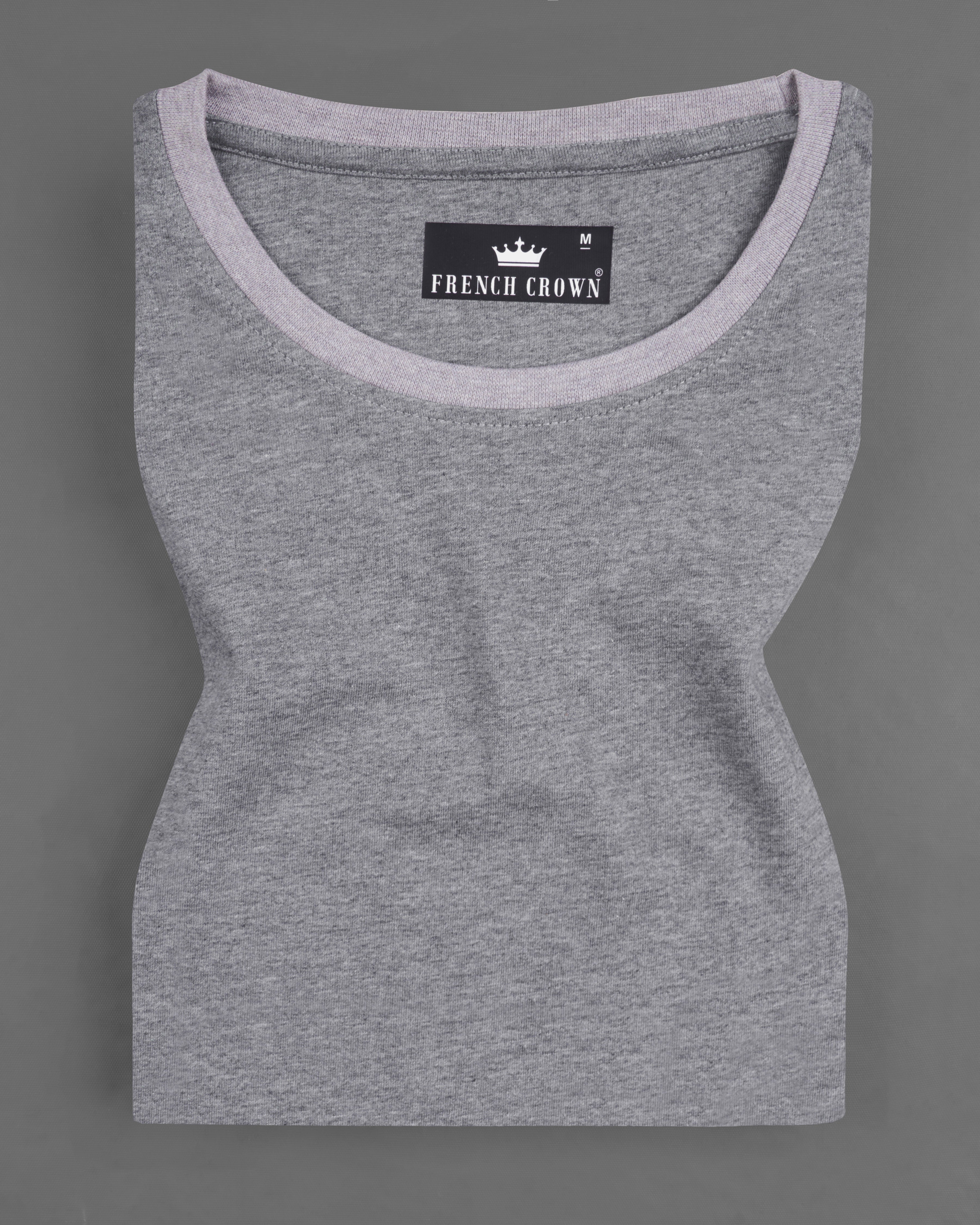 Venus Gray Premium Cotton Organic T-shirt TS644-S, TS644-M, TS644-L, TS644-XL, TS644-XXL