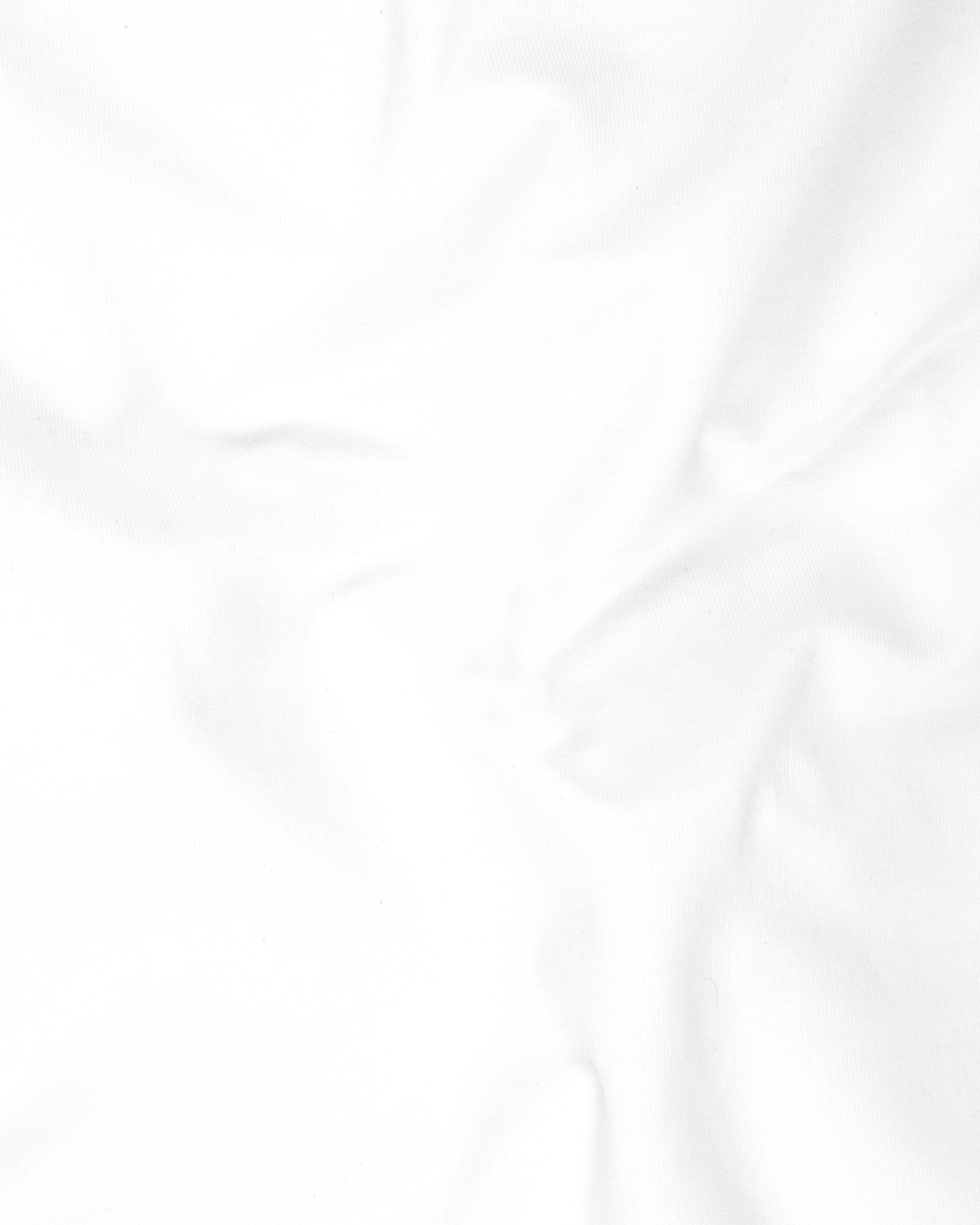 Bright White with Block Pattern Pique Polo Sweatshirt TS663-S, TS663-M, TS663-L, TS663-XL, TS663-XXL