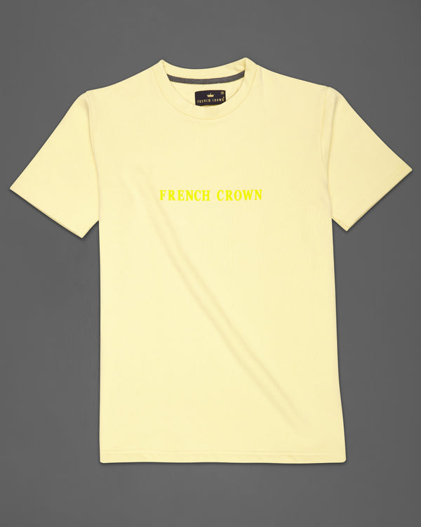 Varden Yellow Premium Cotton Signature T-shirt TS697-S, TS697-M, TS697-L, TS697-XL, TS697-XXL