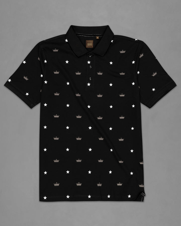Burberry elsoford star polo t shirt Clearance