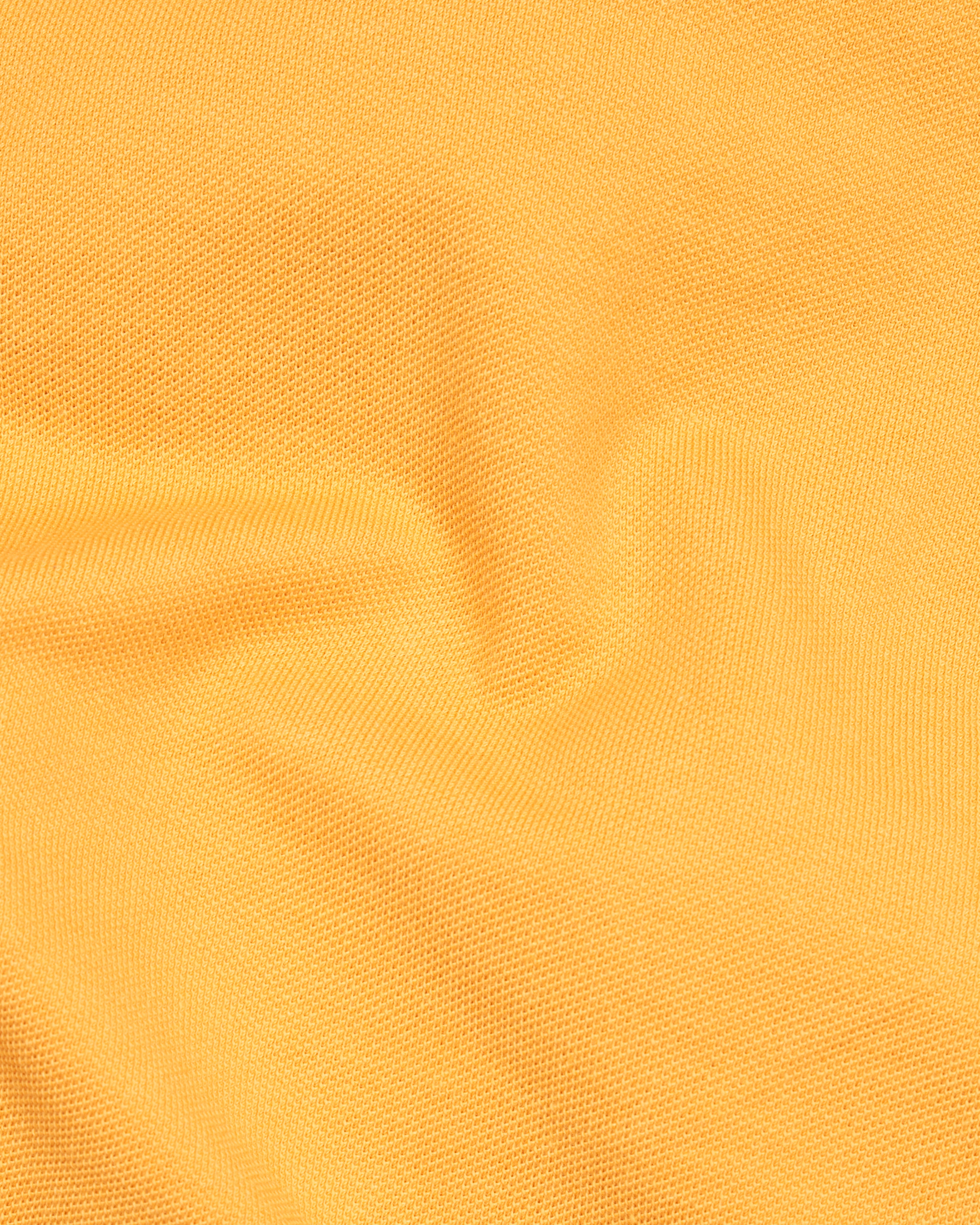 Apricot Mustard Yellow Organic Cotton Pique Polo TS771-S, TS771-M, TS771-L, TS771-XL, TS771-XXL