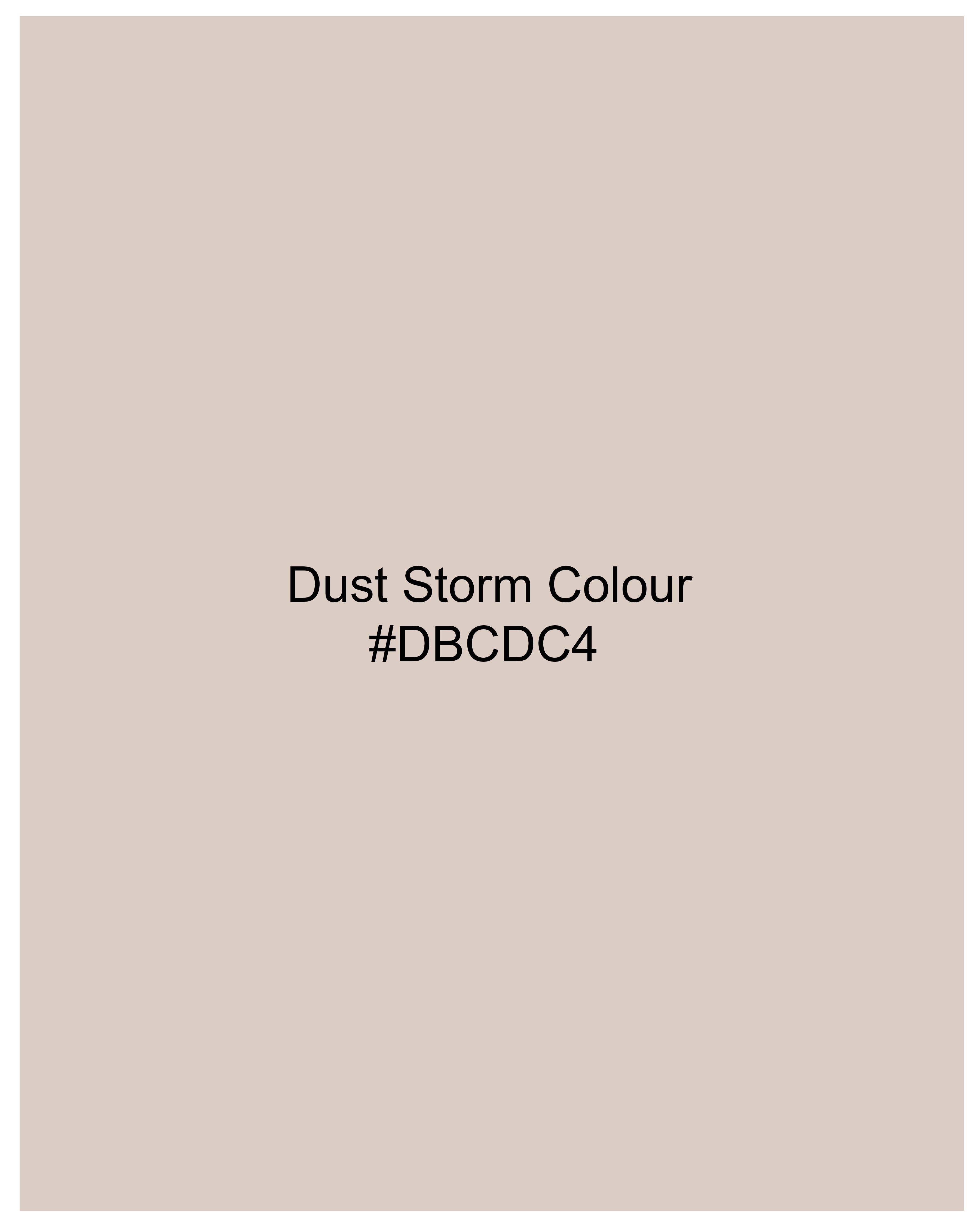 Dust Storm Brown Organic Cotton Mercerised Pique Polo TS806-S, TS806-M, TS806-L, TS806-XL, TS806-XXL
