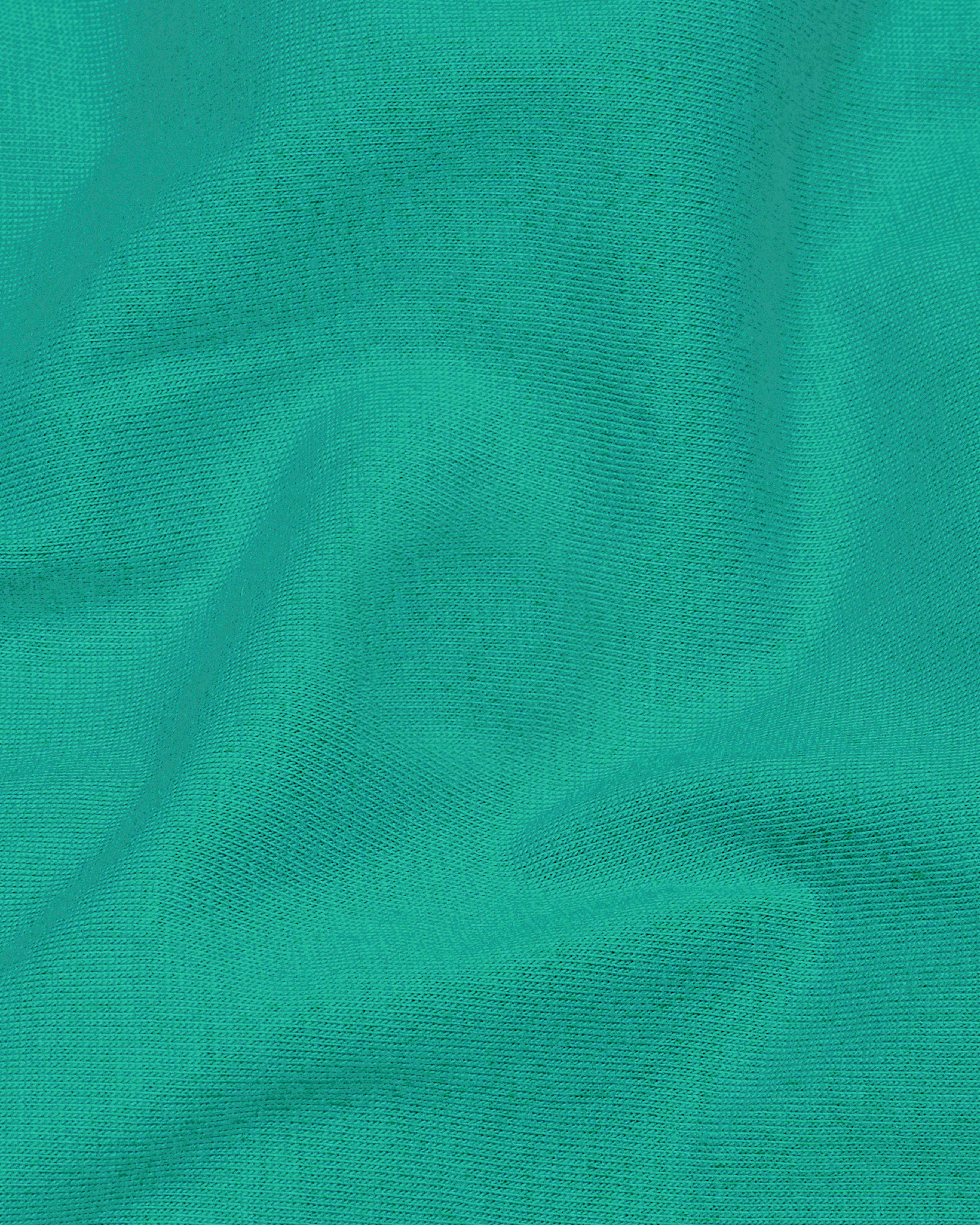 Jade Green Digital Printed Organic Cotton T-shirt TS074-W01-S, TS074-W01-M, TS074-W01-L, TS074-W01-XL, TS074-W01-XXL