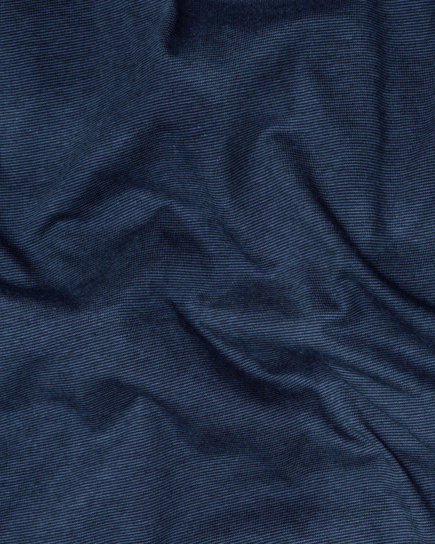 Royal Blue Pinstriped Full-Sleeve Super soft Premium Cotton Jersey T-shirt