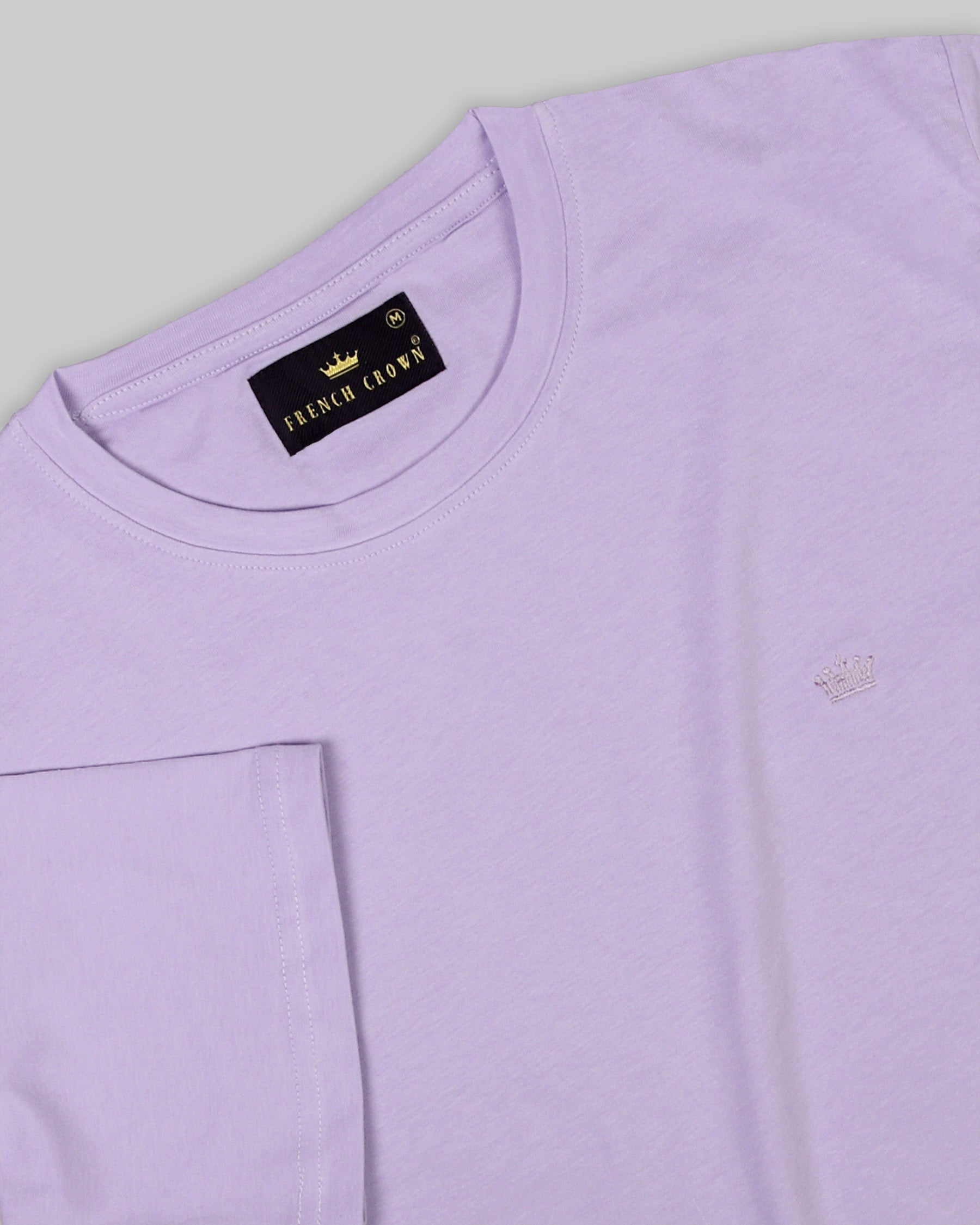 Lilac Super Soft Organic Cotton T-shirt TS214-S, TS214-M, TS214-L, TS214-XL, TS214-XXL