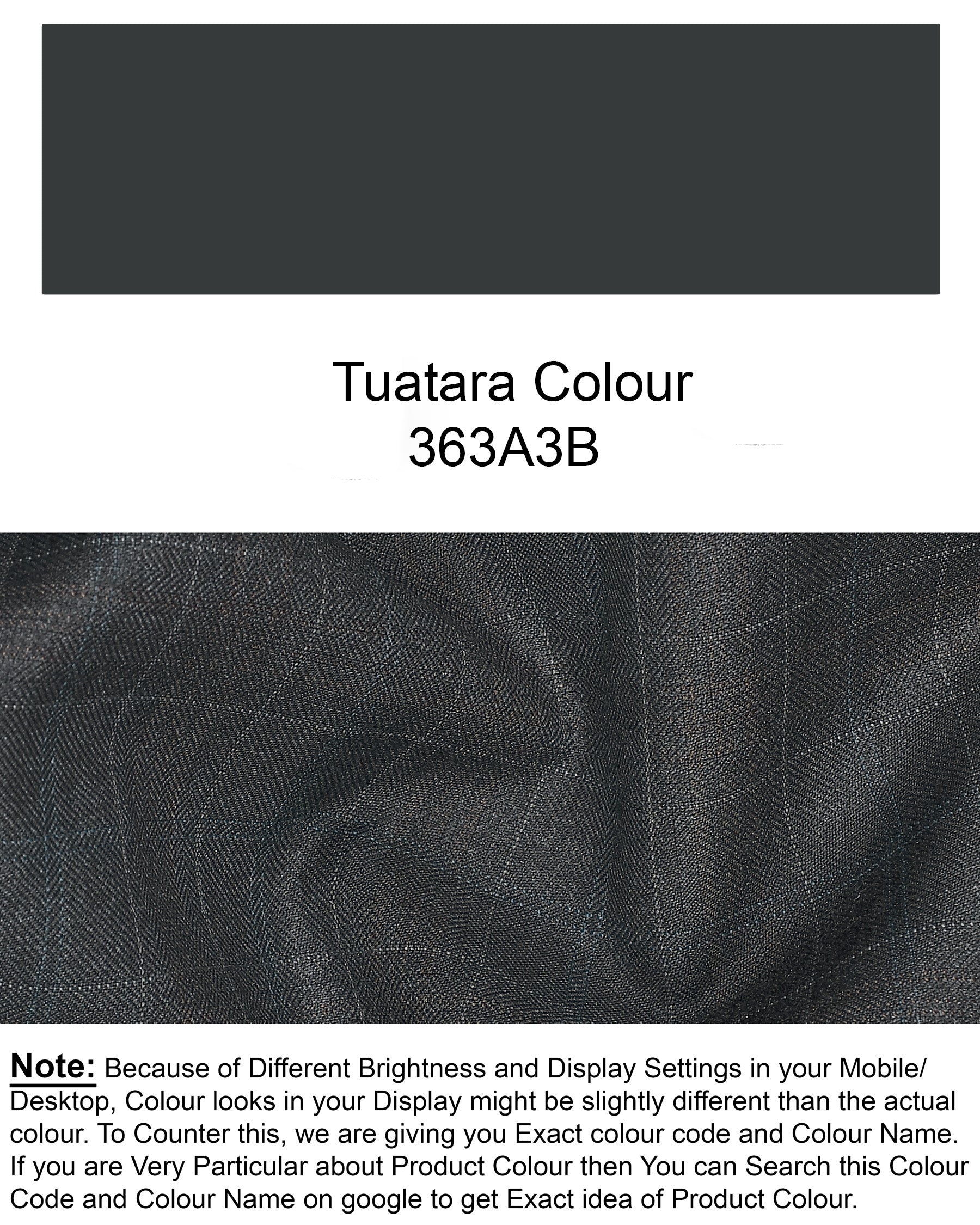 Tuatara Checked Wool Rich Waistcoat V1194-36, V1194-38, V1194-40, V1194-42, V1194-44, V1194-46, V1194-48, V1194-50, V1194-52, V1194-54, V1194-56, V1194-58, V1194-60