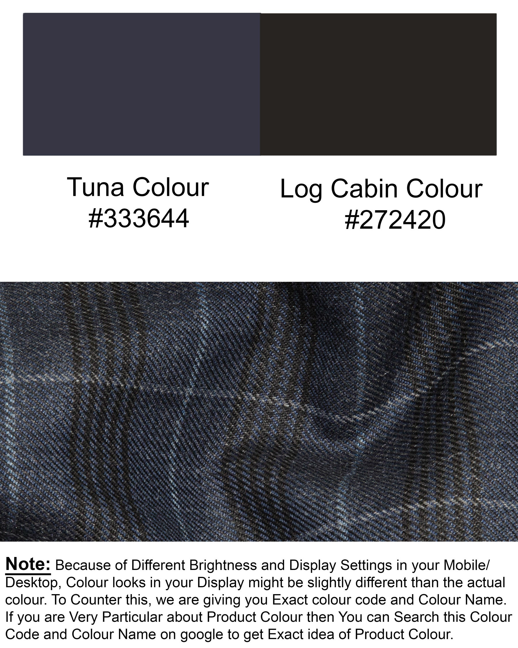 Tuna Blue Checked Luxurious Wool Rich Waistcoat V1210-36, V1210-38, V1210-42, V1210-40, V1210-44, V1210-46, V1210-48, V1210-50, V1210-52, V1210-54, V1210-56, V1210-58, V1210-60