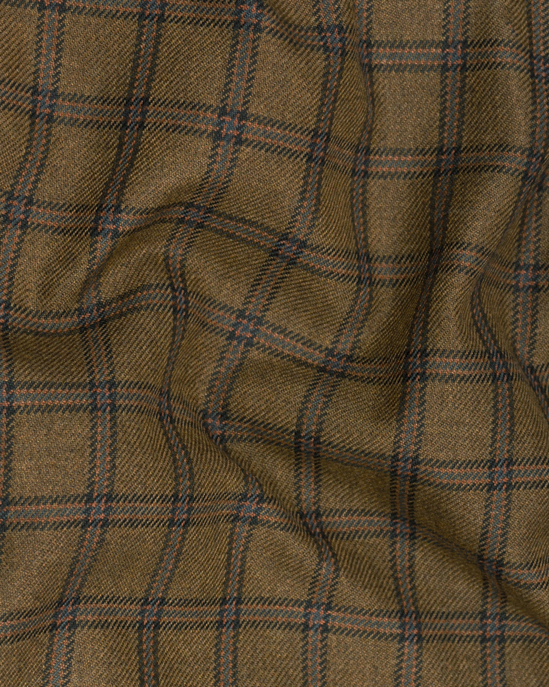 Milbrook Brown Plaid Wool Rich Waistcoat V1228-42, V1228-44, V1228-46, V1228-50, V1228-54, V1228-48, V1228-52, V1228-56, V1228-58, V1228-60, V1228-36, V1228-38, V1228-40