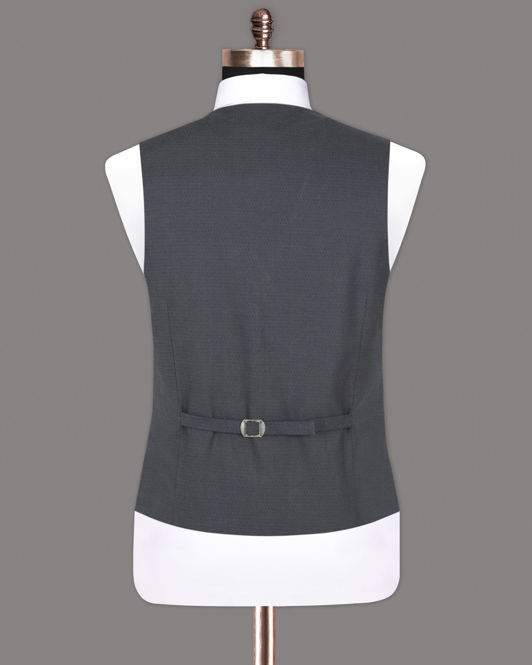 Outer Space Blue Wool Rich Waistcoat V1257-36, V1257-38, V1257-40, V1257-42, V1257-44, V1257-46, V1257-48, V1257-50, V1257-52, V1257-54, V1257-56, V1257-58, V1257-60