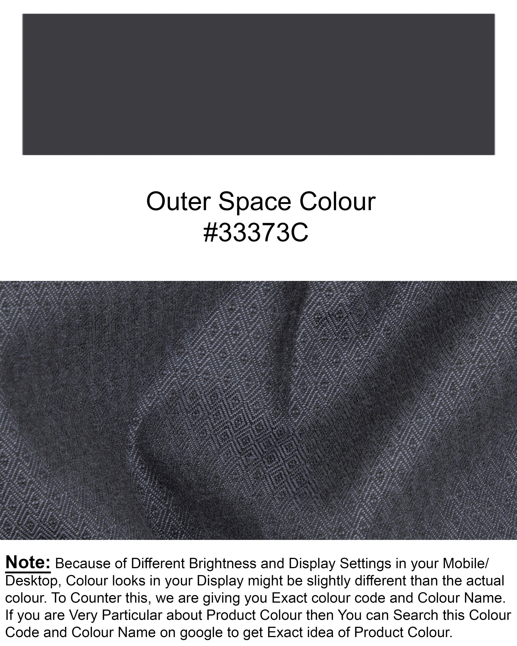 Outer Space Blue Wool Rich Waistcoat V1257-36, V1257-38, V1257-40, V1257-42, V1257-44, V1257-46, V1257-48, V1257-50, V1257-52, V1257-54, V1257-56, V1257-58, V1257-60