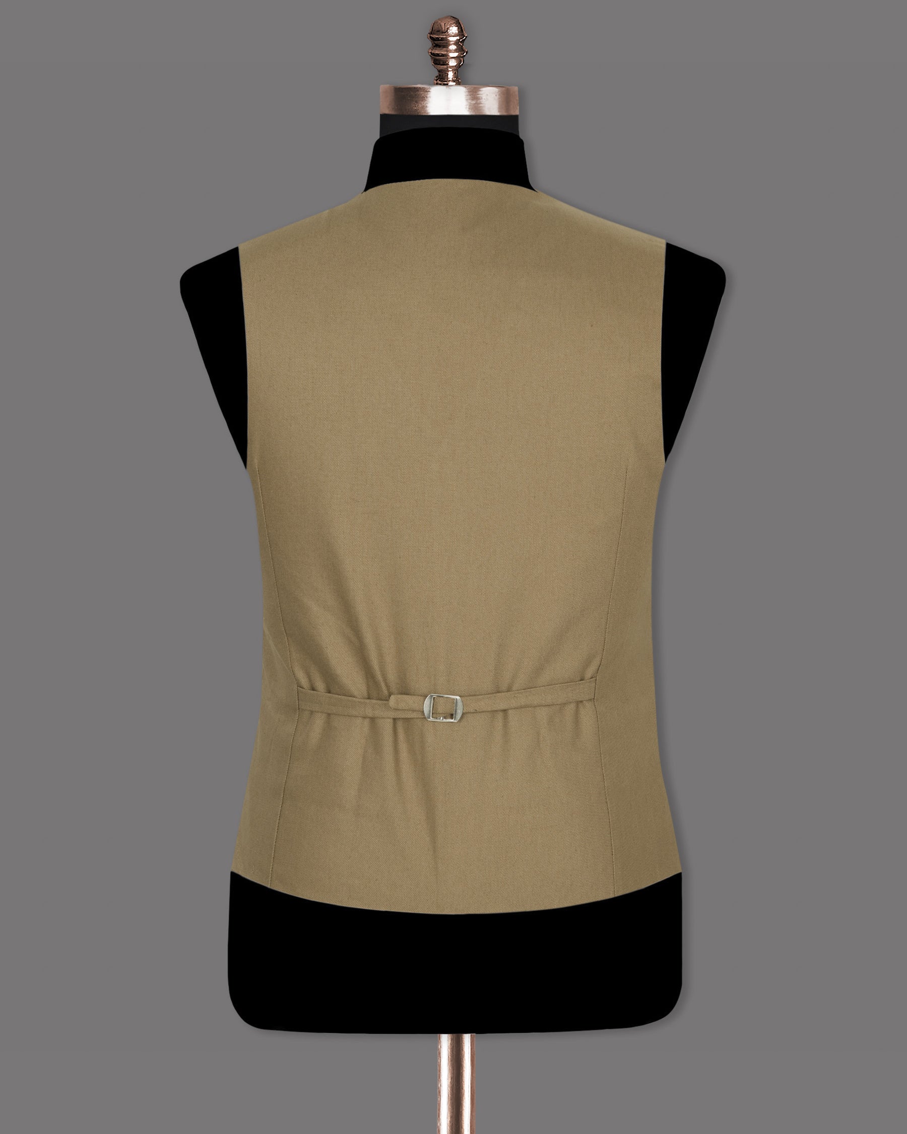 Barley Corn Brown Premium Cotton Waistcoat V1287-36, V1287-38, V1287-40, V1287-42, V1287-44, V1287-46, V1287-48, V1287-50, V1287-52, V1287-54, V1287-56, V1287-58, V1287-60