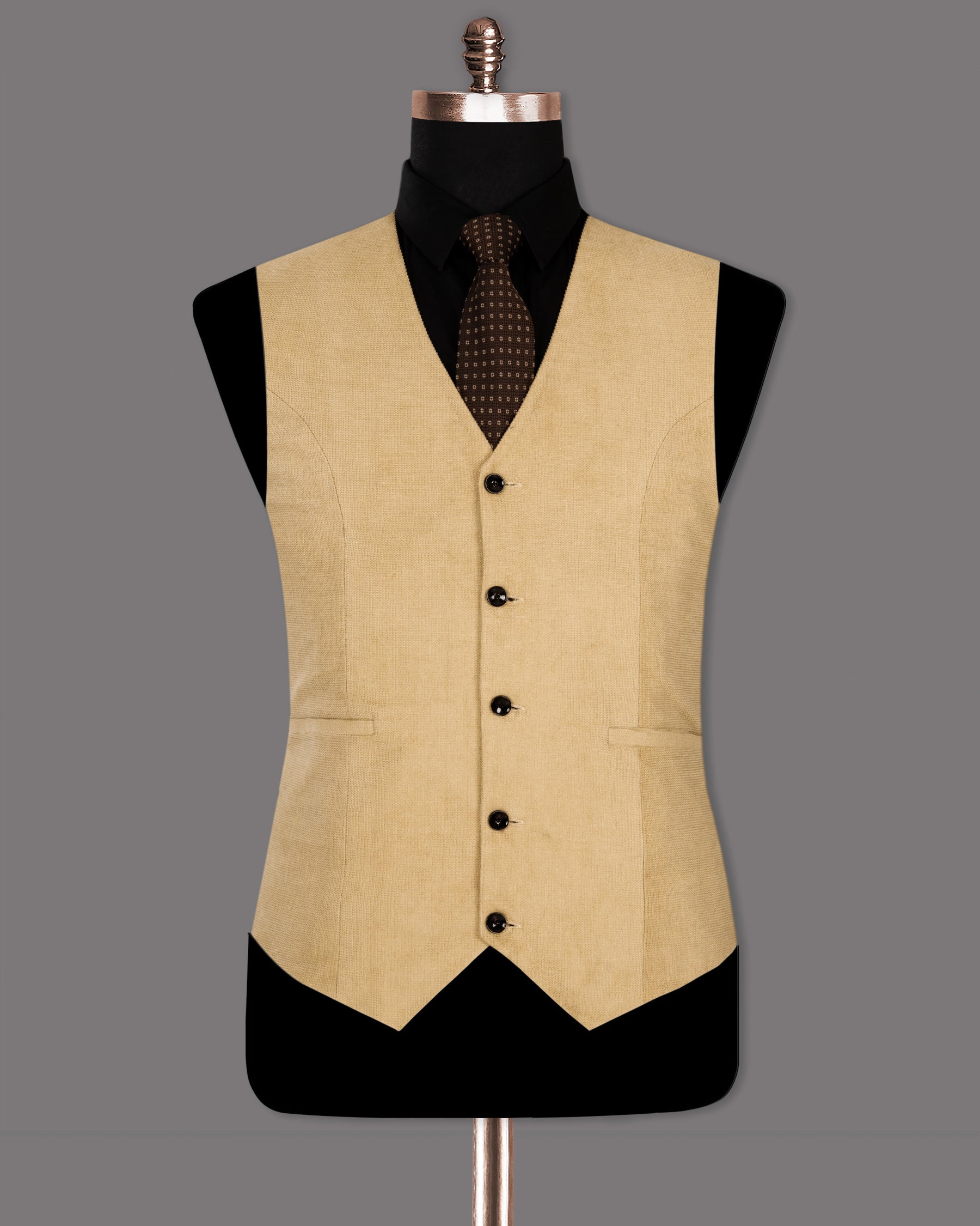 Barley Crown Corduroy Premium Cotton Waistcoat V1288-44, V1288-46, V1288-54, V1288-58, V1288-60, V1288-36, V1288-38, V1288-40, V1288-42, V1288-48, V1288-50, V1288-52, V1288-56