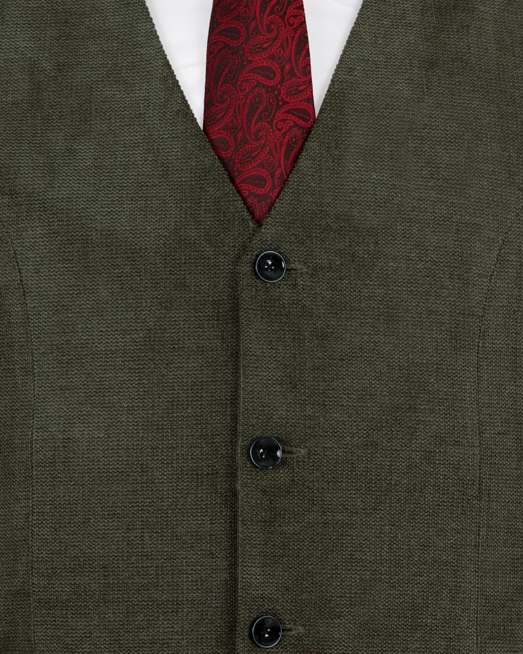 Merlin Green  Premium Cotton Waistcoat V1299-36, V1299-38, V1299-40, V1299-42, V1299-44, V1299-46, V1299-48, V1299-50, V1299-52, V1299-54, V1299-56, V1299-58, V1299-60