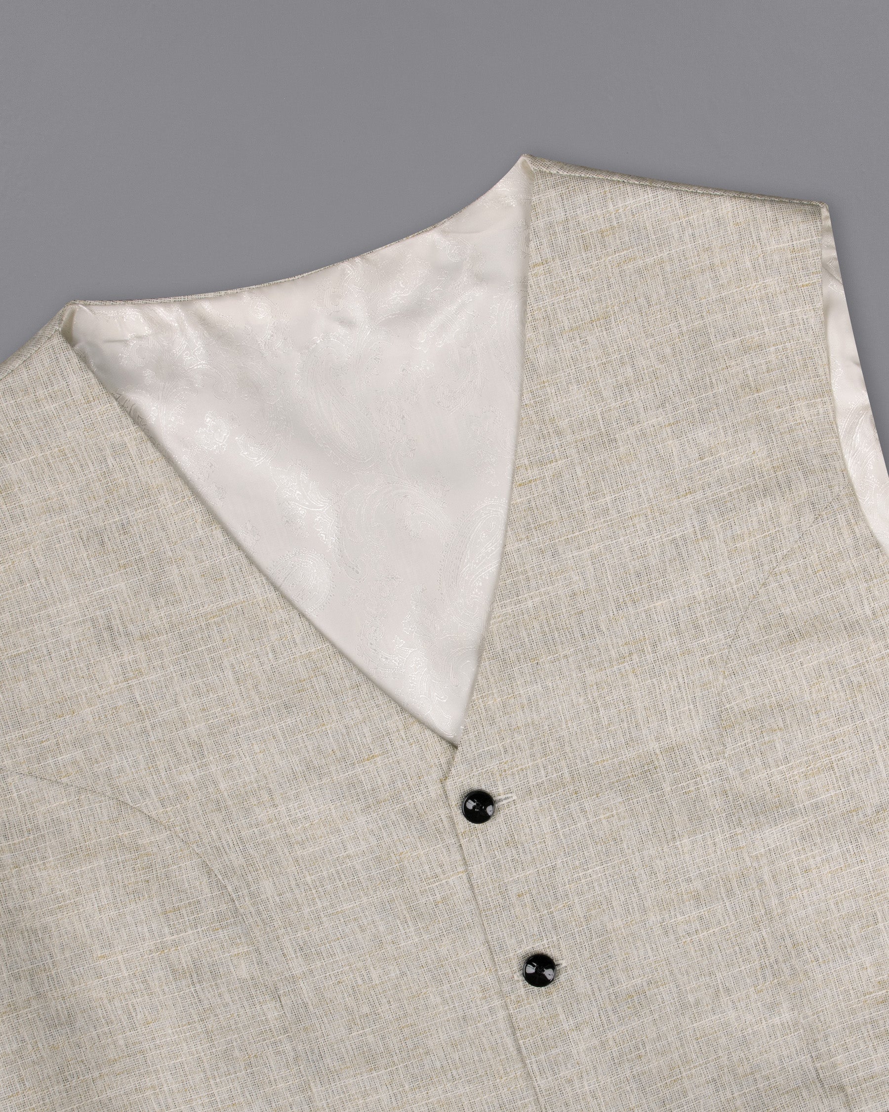 Soft Amber Premium Cotton Waistcoat