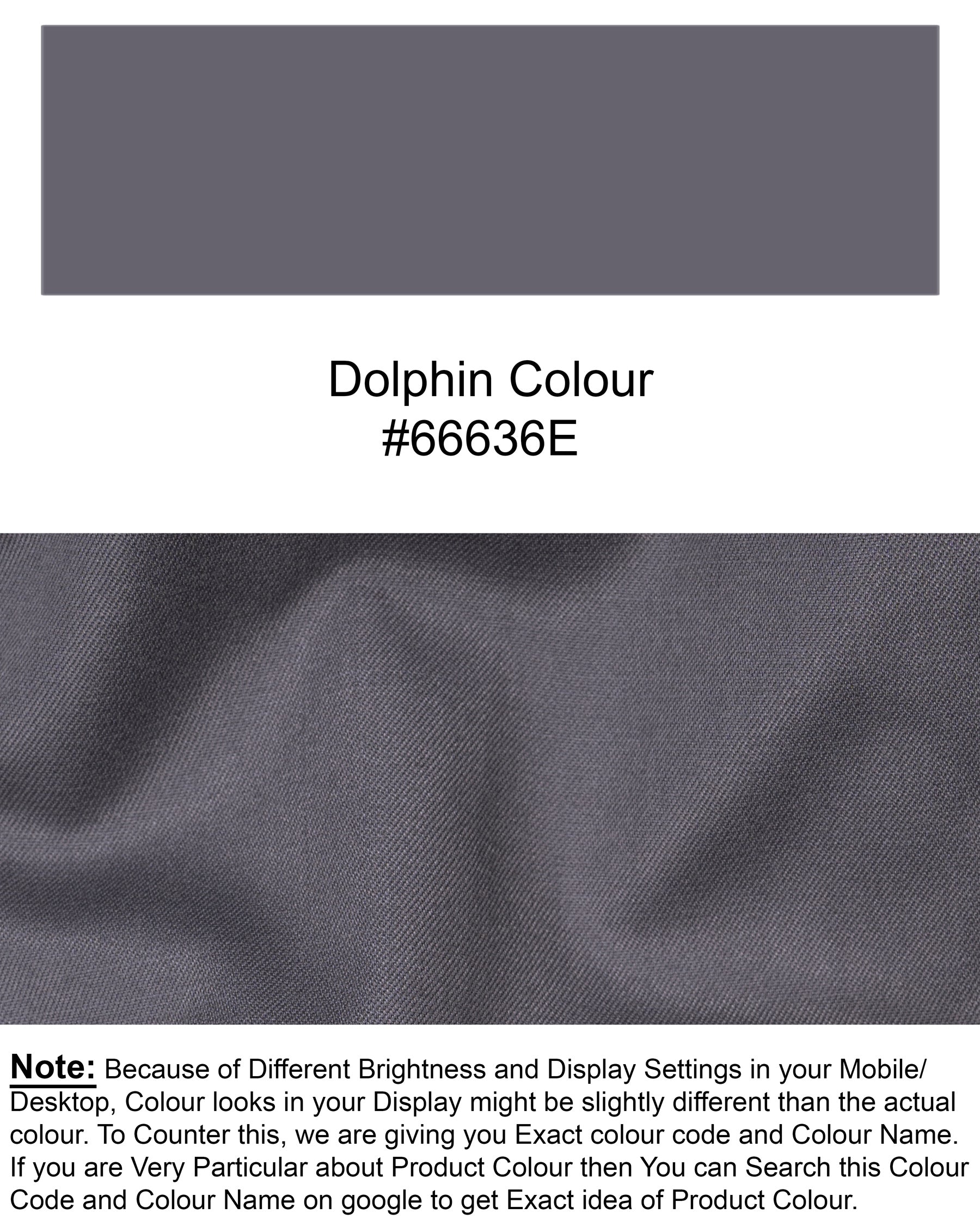 Dolphin Grey Wool Rich Waistcoat V1399-36, V1399-38, V1399-40, V1399-42, V1399-44, V1399-46, V1399-48, V1399-50, V1399-52, V1399-54, V1399-56, V1399-58, V1399-60
