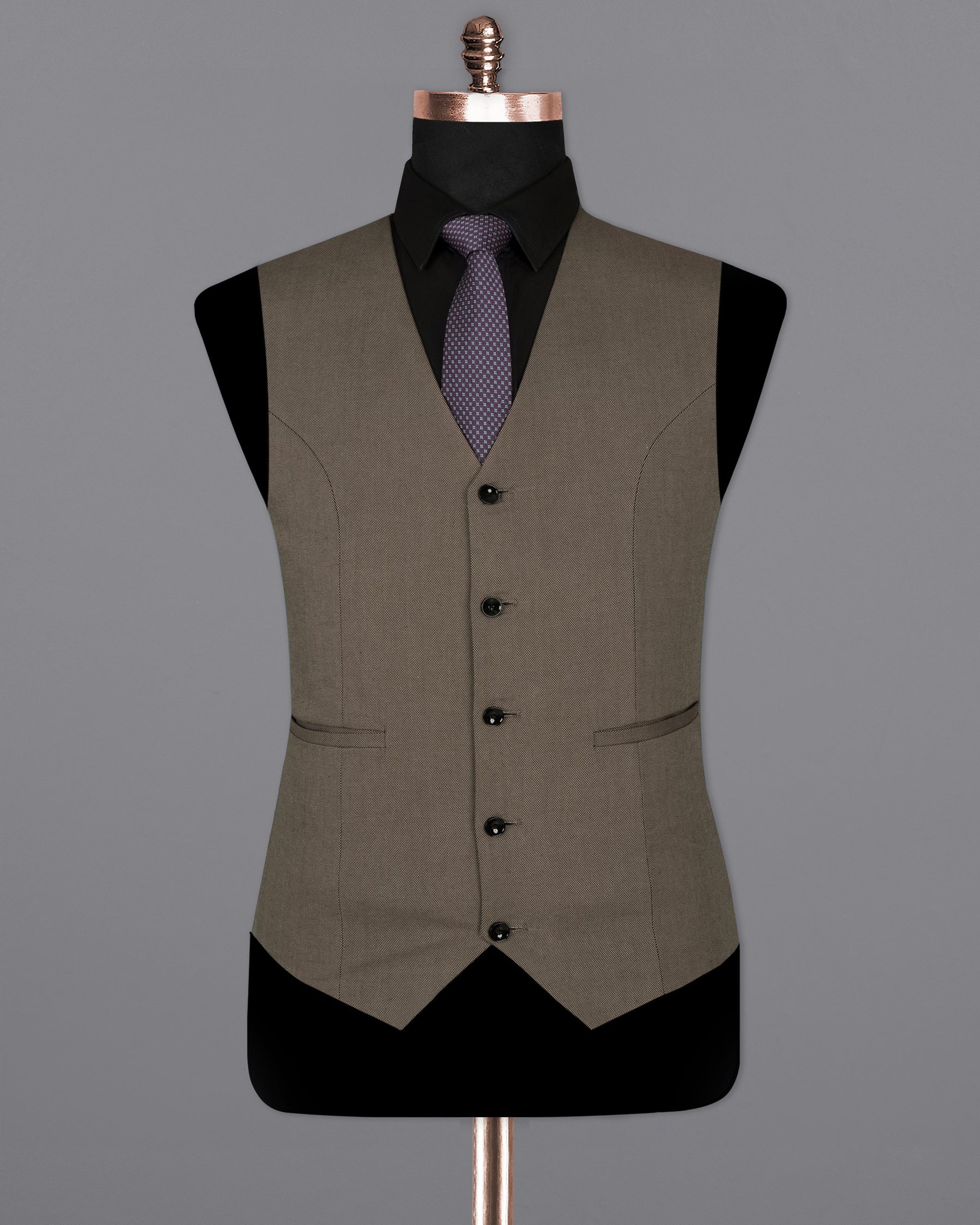 Stonewall with Zeus Brown Premium Cotton Sports Waistcoat V1401-36, V1401-38, V1401-40, V1401-42, V1401-44, V1401-46, V1401-48, V1401-50, V1401-52, V1401-54, V1401-56, V1401-58, V1401-60