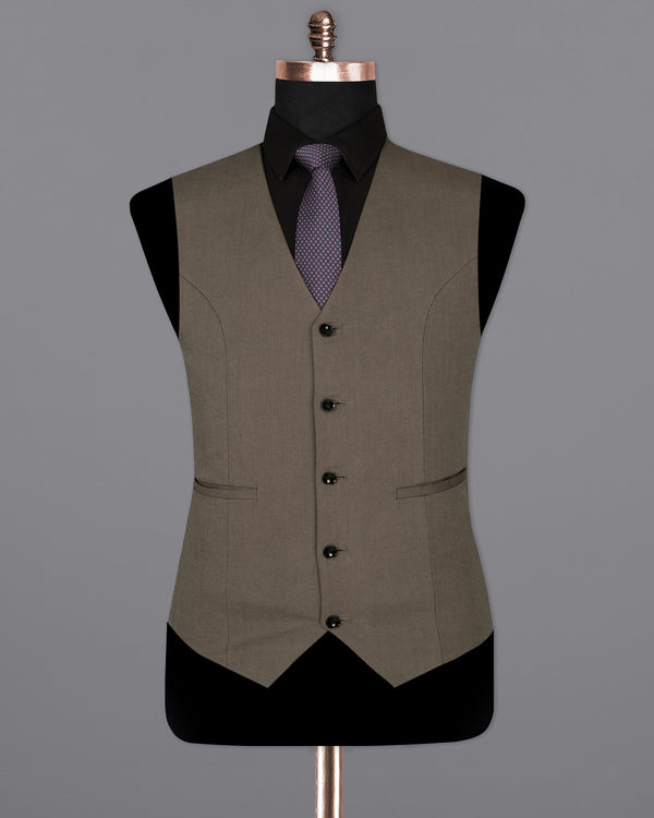 Stonewall with Zeus Brown Premium Cotton Sports Waistcoat V1401-36, V1401-38, V1401-40, V1401-42, V1401-44, V1401-46, V1401-48, V1401-50, V1401-52, V1401-54, V1401-56, V1401-58, V1401-60