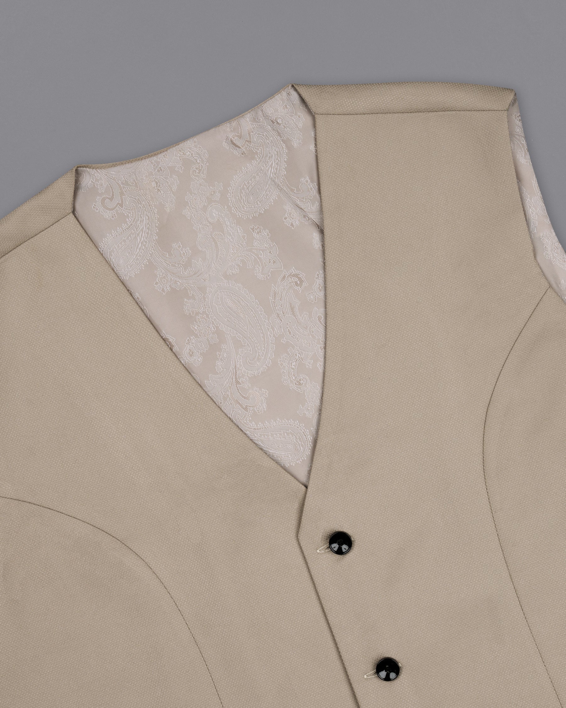 Malta Cream Wool Rich Waistcoat V1425-36, V1425-38, V1425-40, V1425-42, V1425-44, V1425-46, V1425-48, V1425-50, V1425-52, V1425-54, V1425-56, V1425-58, V1425-60