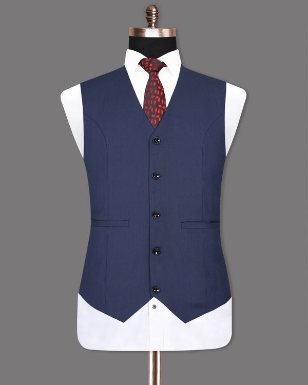 Biscay Blue Woolrich Waistcoat V1428-36, V1428-38, V1428-40, V1428-42, V1428-44, V1428-46, V1428-48, V1428-50, V1428-52, V1428-54, V1428-56, V1428-58, V1428-60
