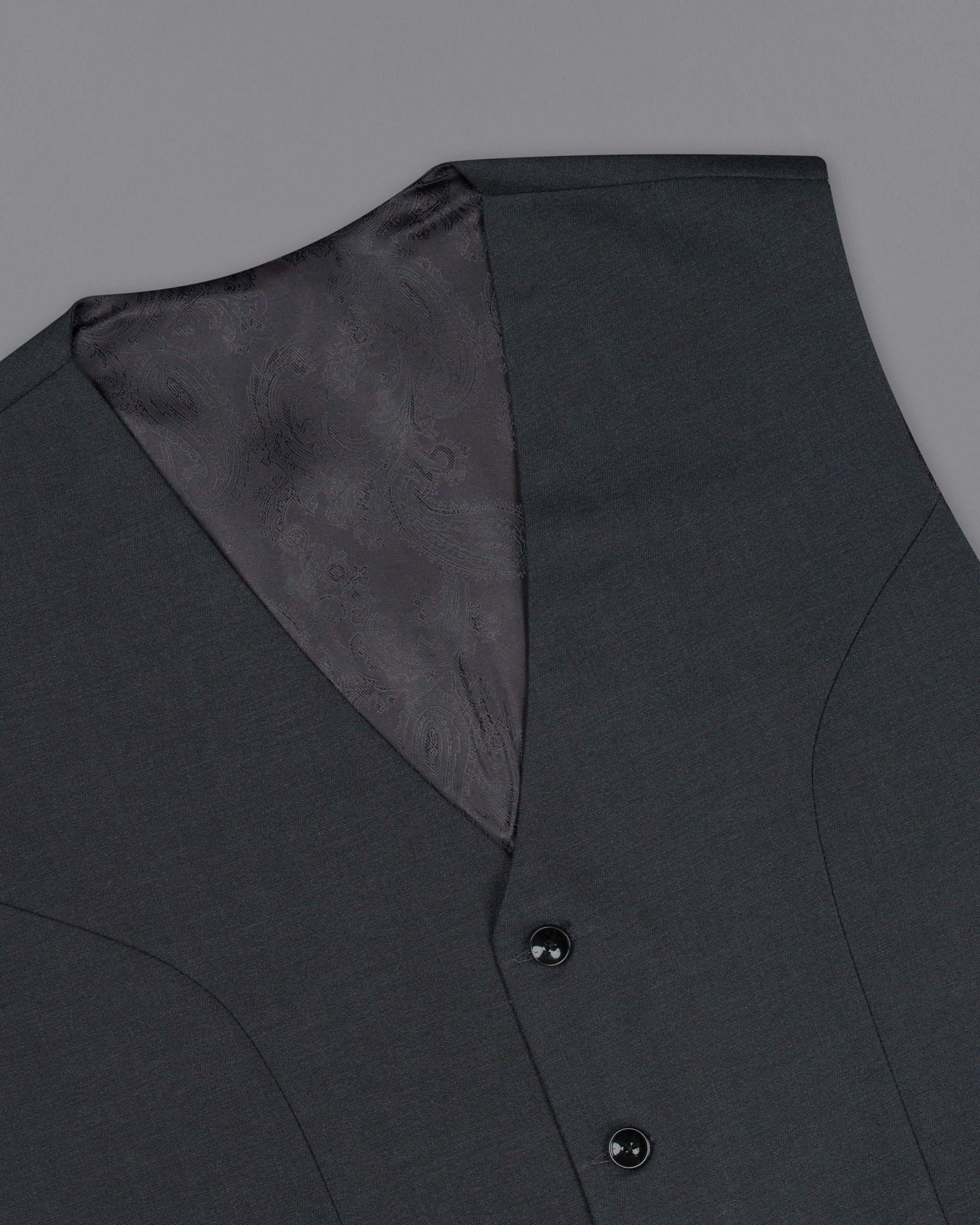 Piano Grey Woolrich Waistcoat V1429-36, V1429-38, V1429-40, V1429-42, V1429-44, V1429-46, V1429-48, V1429-50, V1429-52, V1429-54, V1429-56, V1429-58, V1429-60