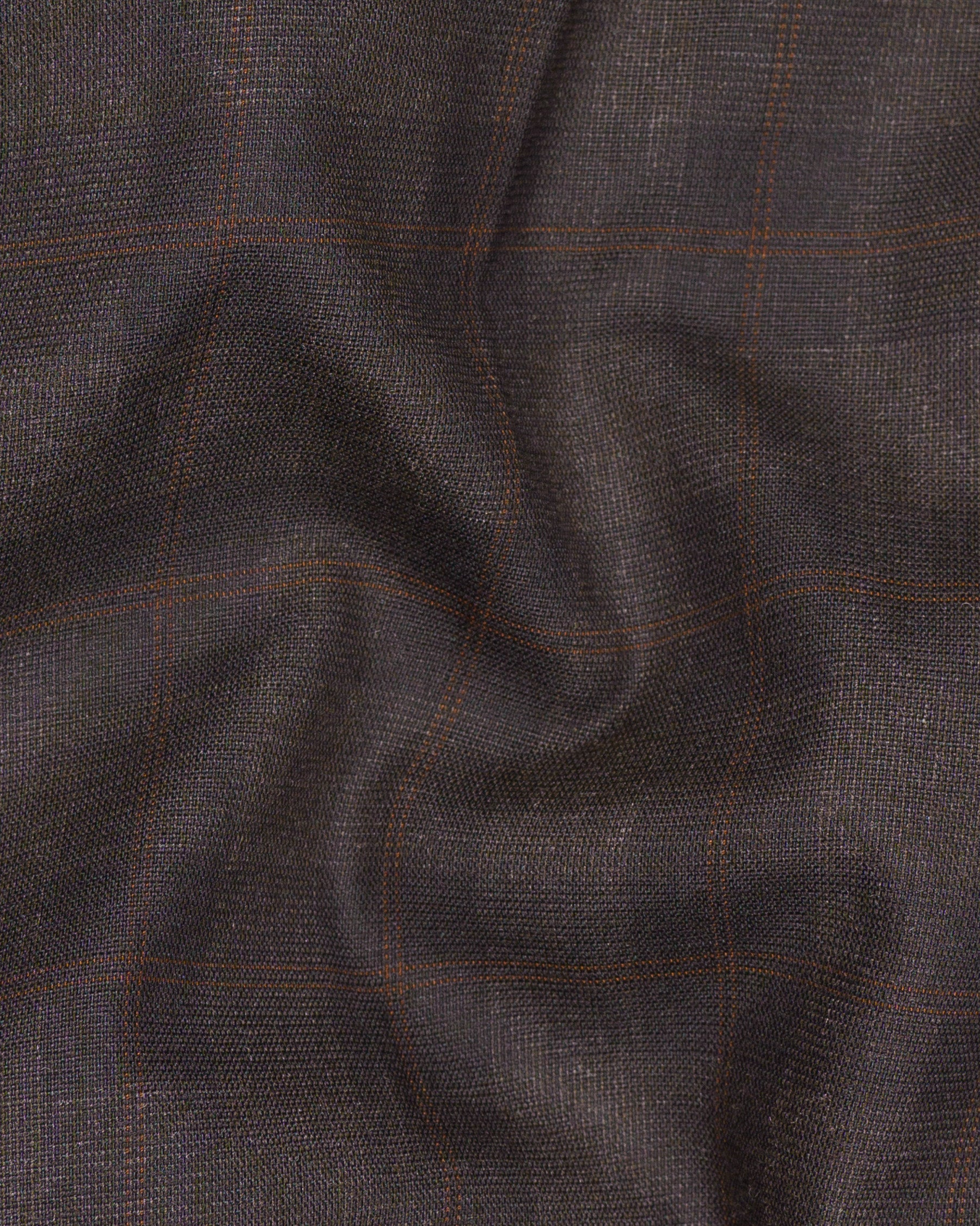 Thunder and Spice Brown Plaid Wool Rich Waistcoat V1458-36, V1458-38, V1458-40, V1458-42, V1458-44, V1458-46, V1458-48, V1458-50, V1458-52, V1458-54, V1458-56, V1458-58, V1458-60