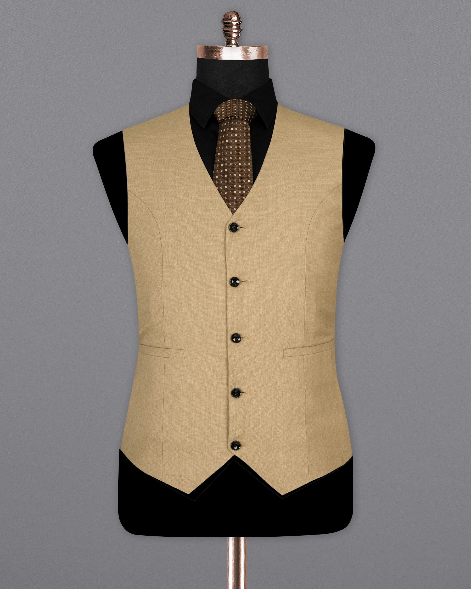 Calico Cream wool blend Waistcoat V1466-36, V1466-38, V1466-40, V1466-42, V1466-44, V1466-46, V1466-48, V1466-50, V1466-52, V1466-54, V1466-56, V1466-58, V1466-60