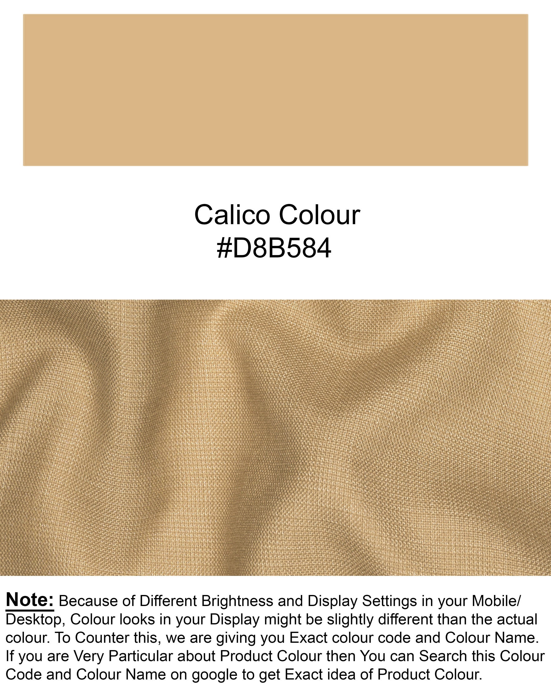 Calico Cream wool blend Waistcoat V1466-36, V1466-38, V1466-40, V1466-42, V1466-44, V1466-46, V1466-48, V1466-50, V1466-52, V1466-54, V1466-56, V1466-58, V1466-60