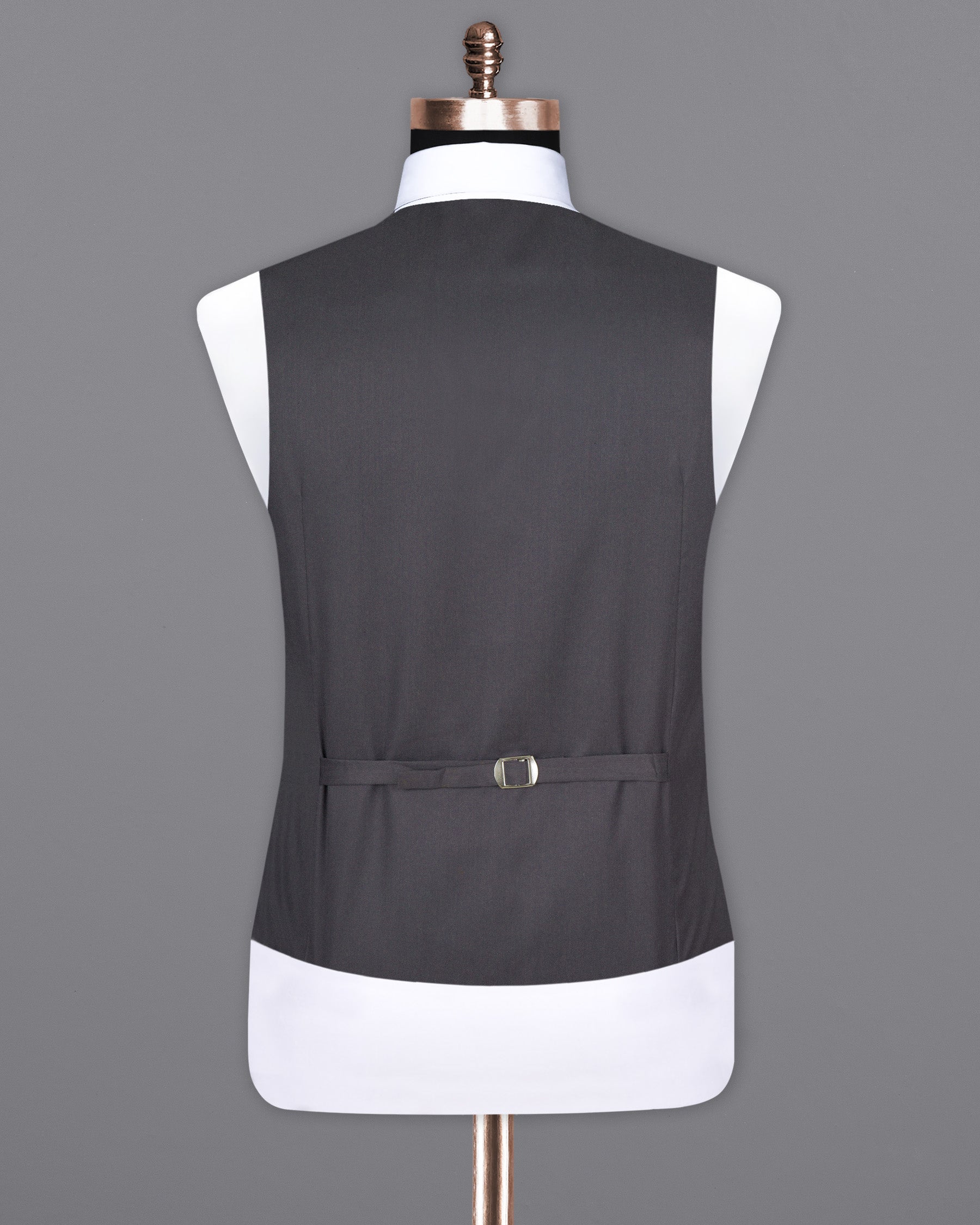 Mulled Grey Wool Rich Waistcoat V1493-36, V1493-38, V1493-40, V1493-42, V1493-44, V1493-46, V1493-48, V1493-50, V1493-52, V1493-54, V1493-56, V1493-58, V1493-60