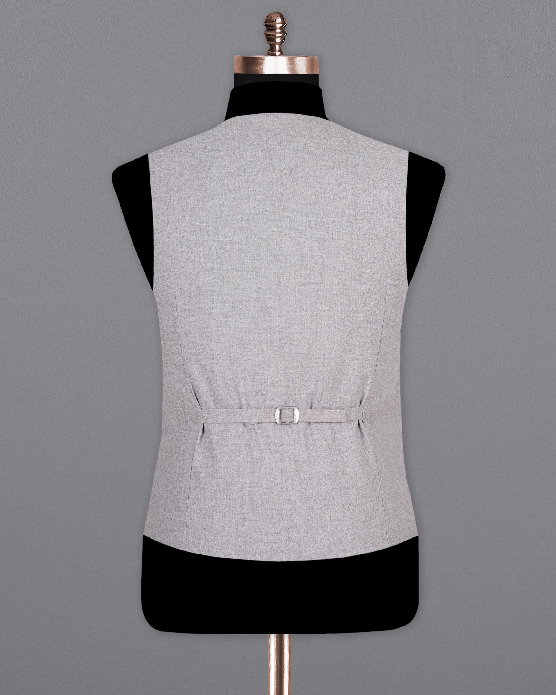 French Gray Wool Rich Waistcoat V1495-36, V1495-38, V1495-40, V1495-42, V1495-44, V1495-46, V1495-48, V1495-50, V1495-52, V1495-54, V1495-56, V1495-58, V1495-60