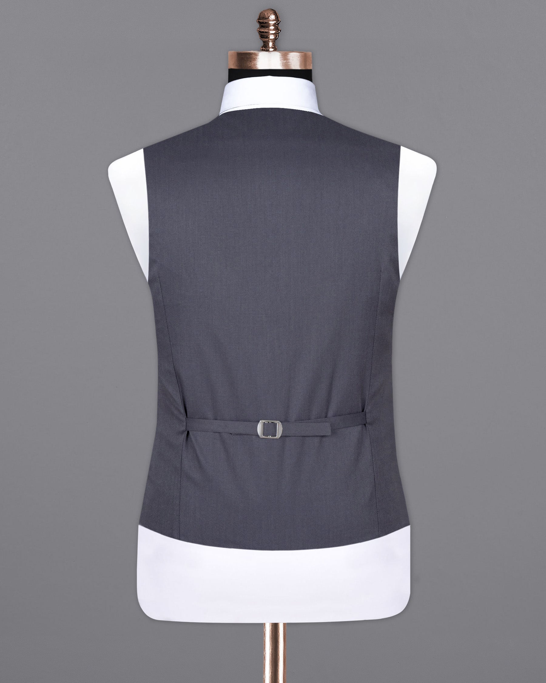 Trout Grey Wool Rich Waistcoat V1527-36, V1527-38, V1527-40, V1527-42, V1527-44, V1527-46, V1527-48, V1527-50, V1527-52, V1527-54, V1527-56, V1527-58, V1527-60