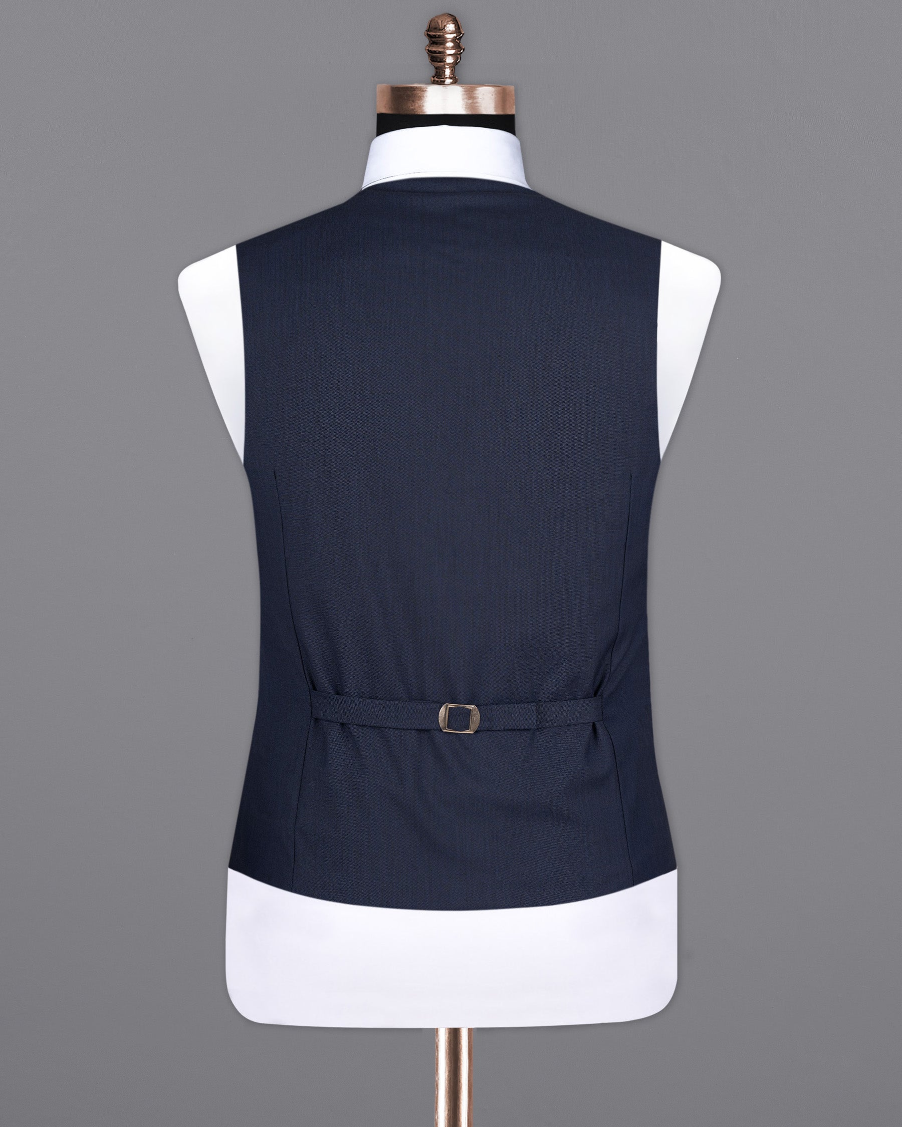 Tangaroa Blue Wool Rich Waistcoat V1536-36, V1536-38, V1536-40, V1536-42, V1536-44, V1536-46, V1536-48, V1536-50, V1536-52, V1536-54, V1536-56, V1536-58, V1536-60