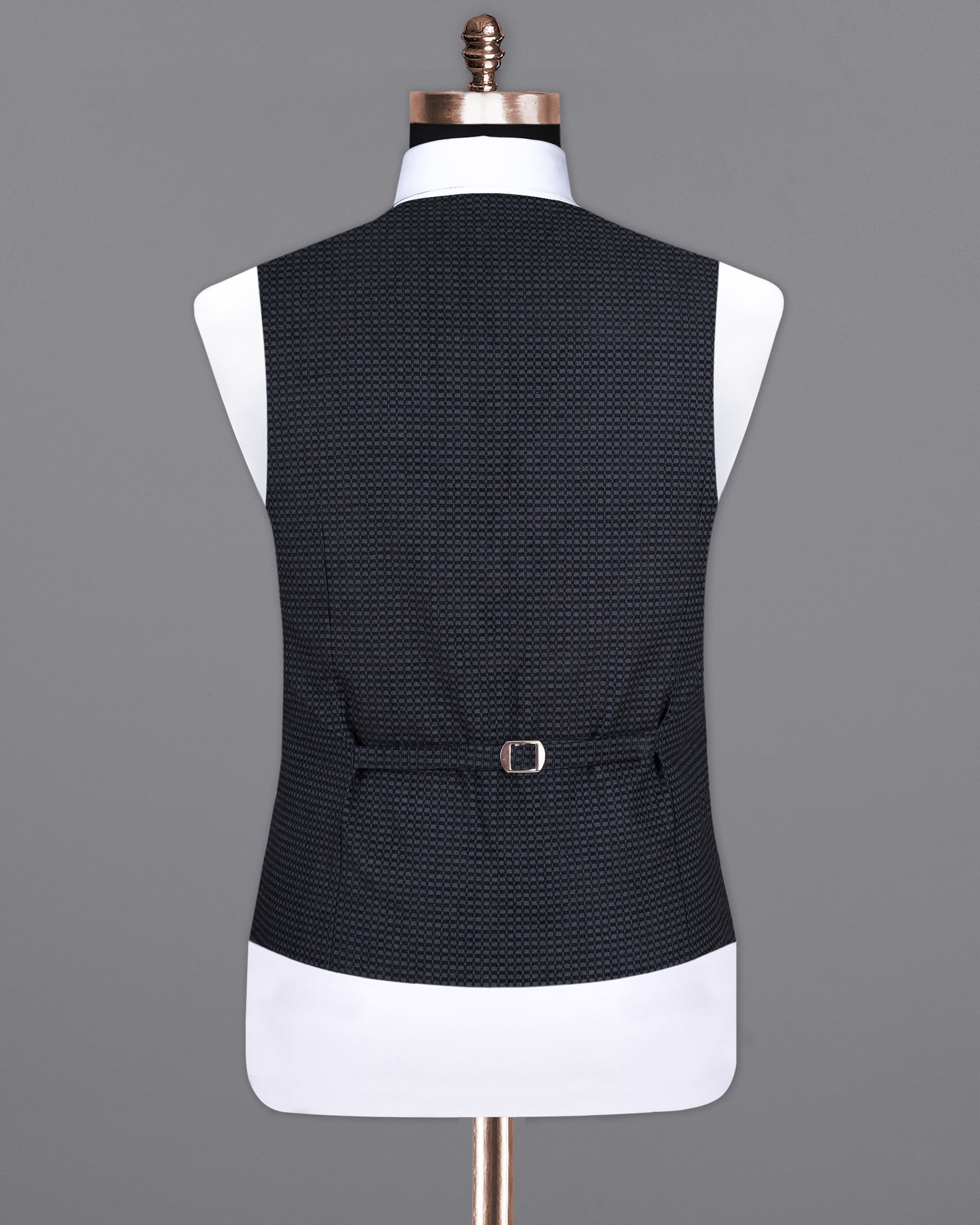 Navy Velvet Corduroy Box patterned Sports Waistcoat V1537-36, V1537-38, V1537-40, V1537-42, V1537-44, V1537-46, V1537-48, V1537-50, V1537-52, V1537-54, V1537-56, V1537-58, V1537-60