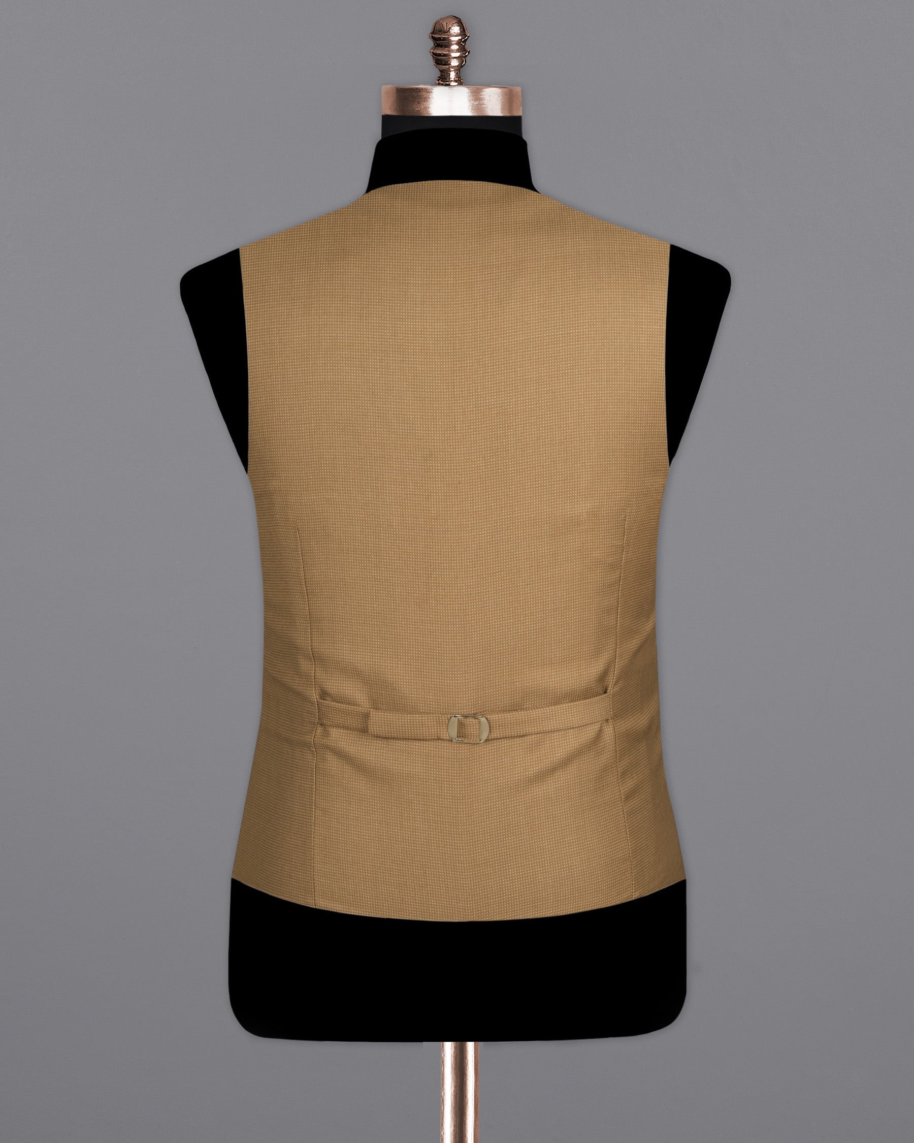 Oak Brown Premium Cotton Waistcoat V1564-36, V1564-38, V1564-40, V1564-42, V1564-44, V1564-46, V1564-48, V1564-50, V1564-52, V1564-54, V1564-56, V1564-58, V1564-60