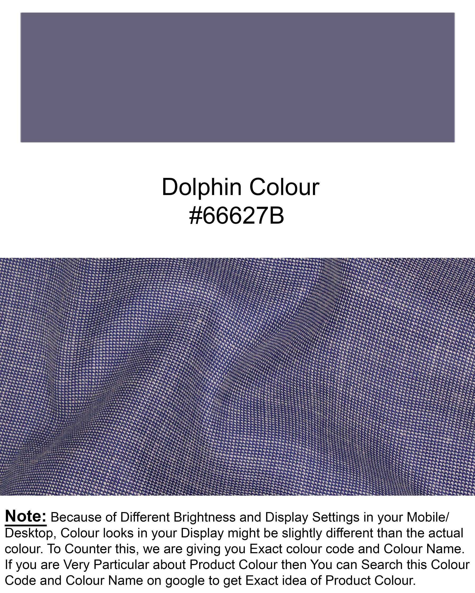 Dolphin Blue Linen Waistcoat V1566-36, V1566-38, V1566-40, V1566-42, V1566-44, V1566-46, V1566-48, V1566-50, V1566-52, V1566-54, V1566-56, V1566-58, V1566-60