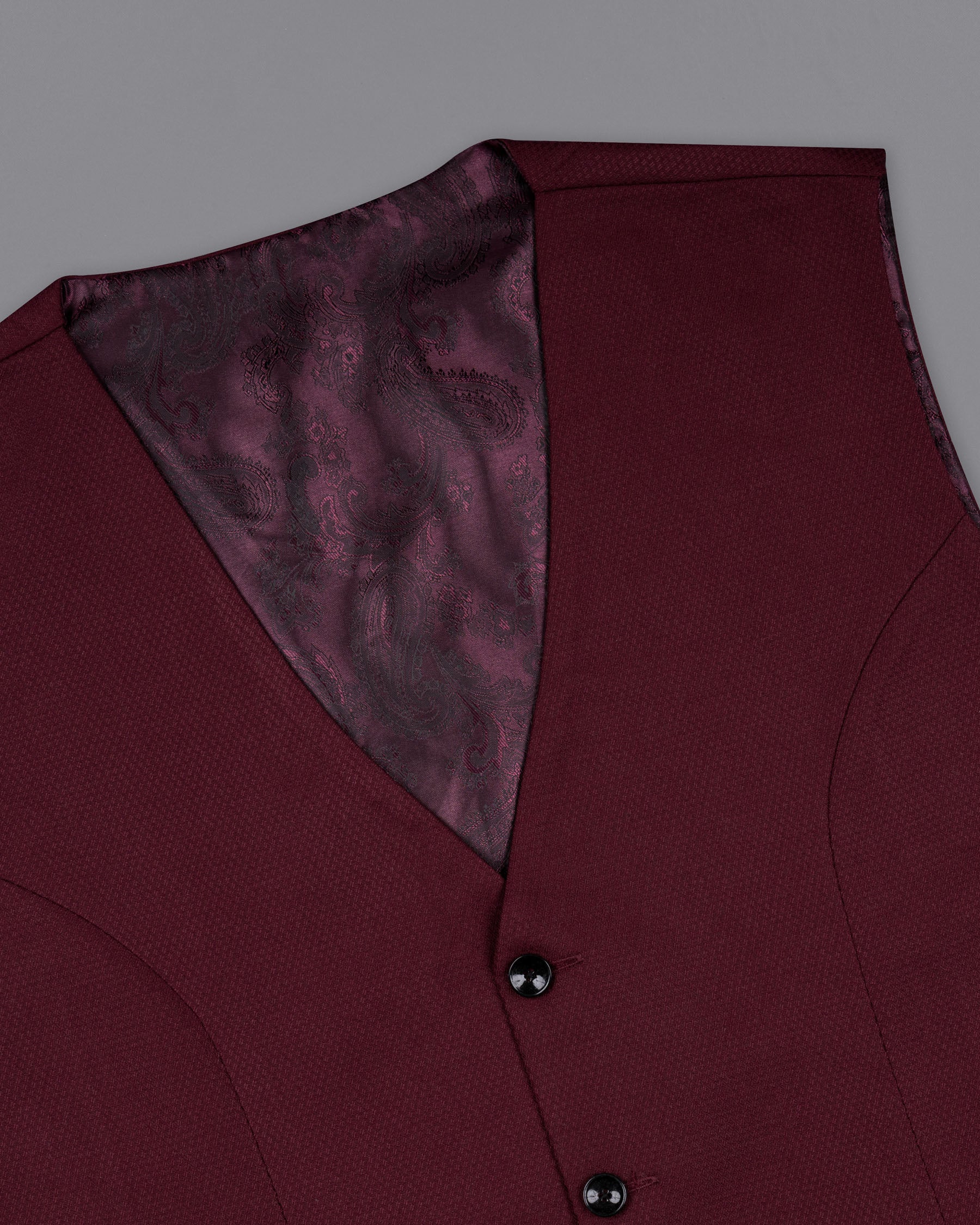 Cocoa Bean Wool Rich Waistcoat V1572-36, V1572-38, V1572-40, V1572-42, V1572-44, V1572-46, V1572-48, V1572-50, V1572-52, V1572-54, V1572-56, V1572-58, V1572-60